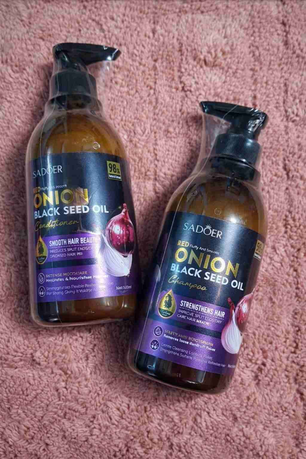 Set de champú y acondicionador Sadore