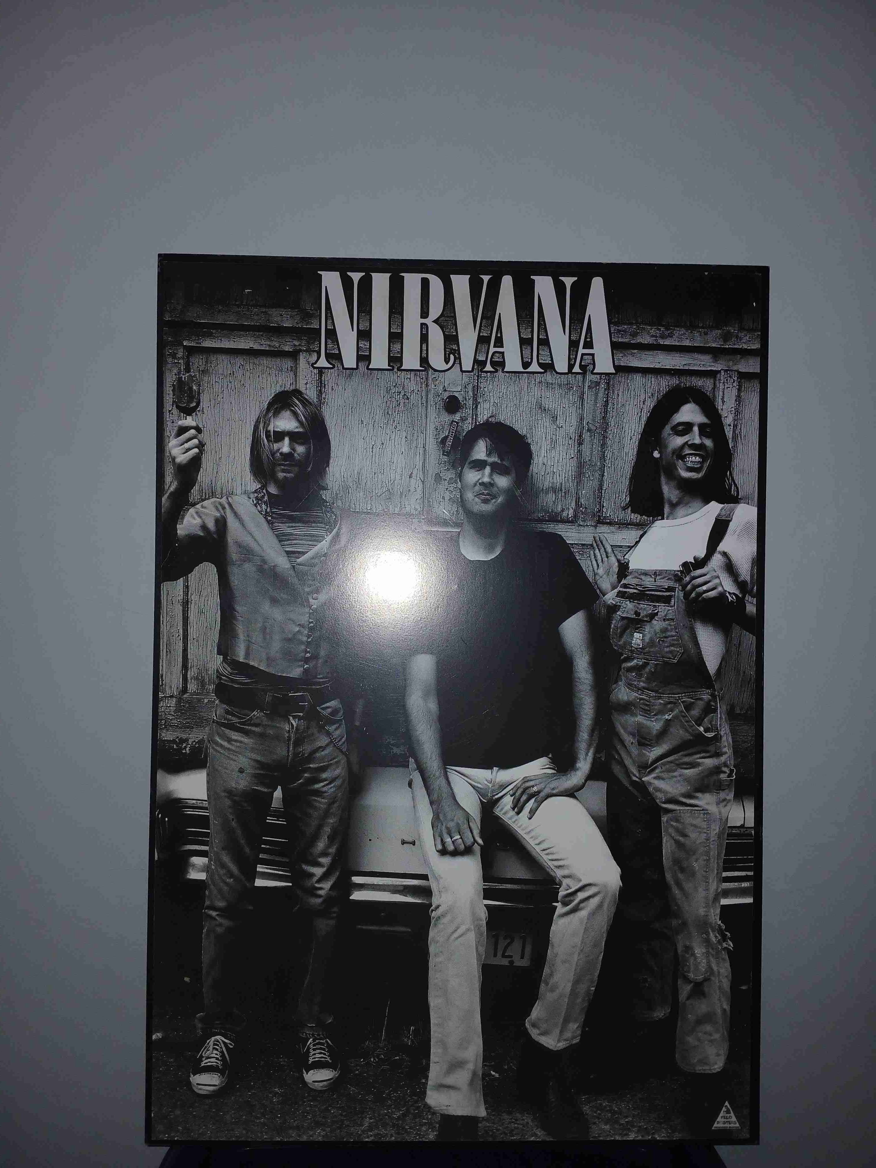Poster Nirvana en blanco y negro - miniatura 3