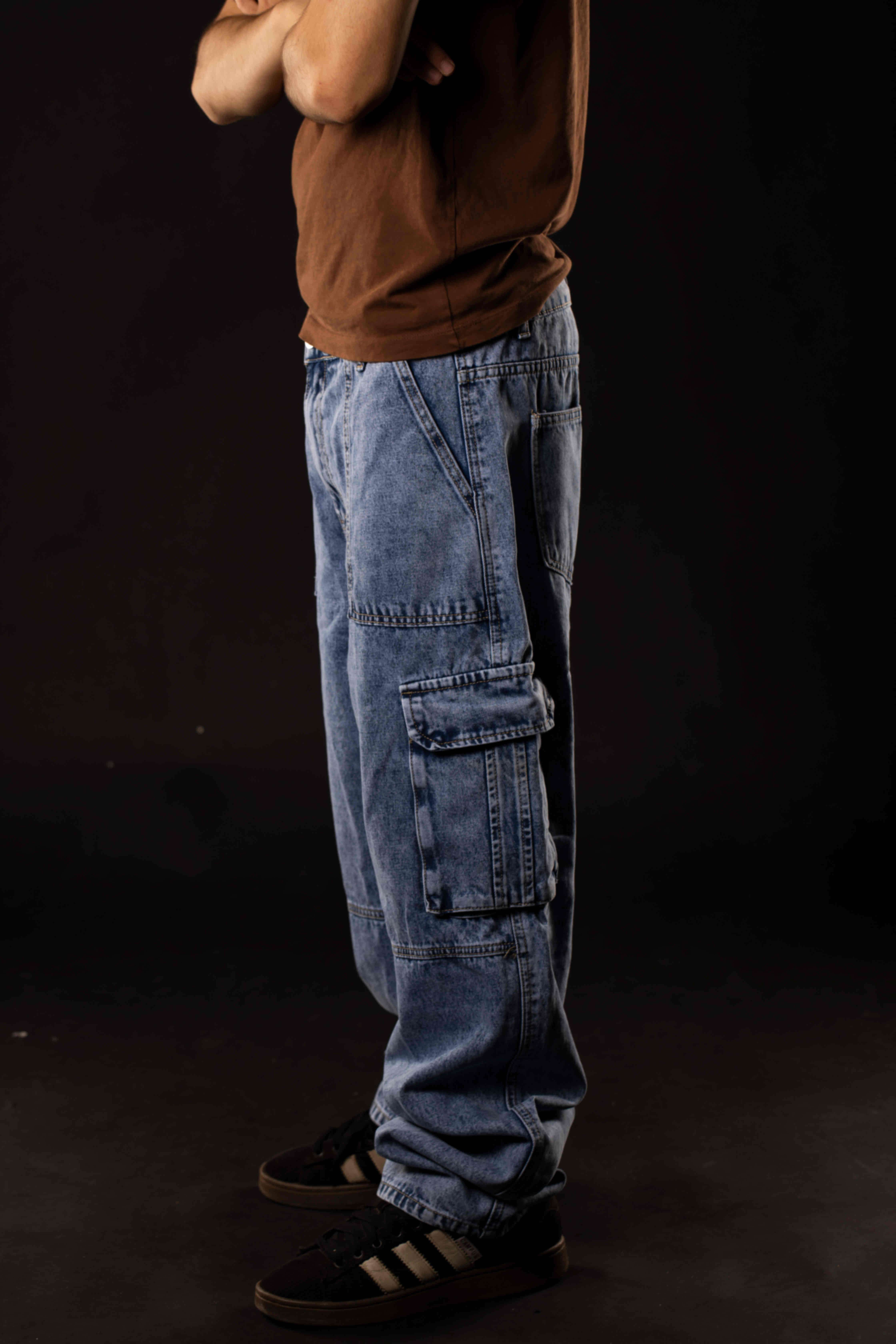 Jeans cargo/loose - 2