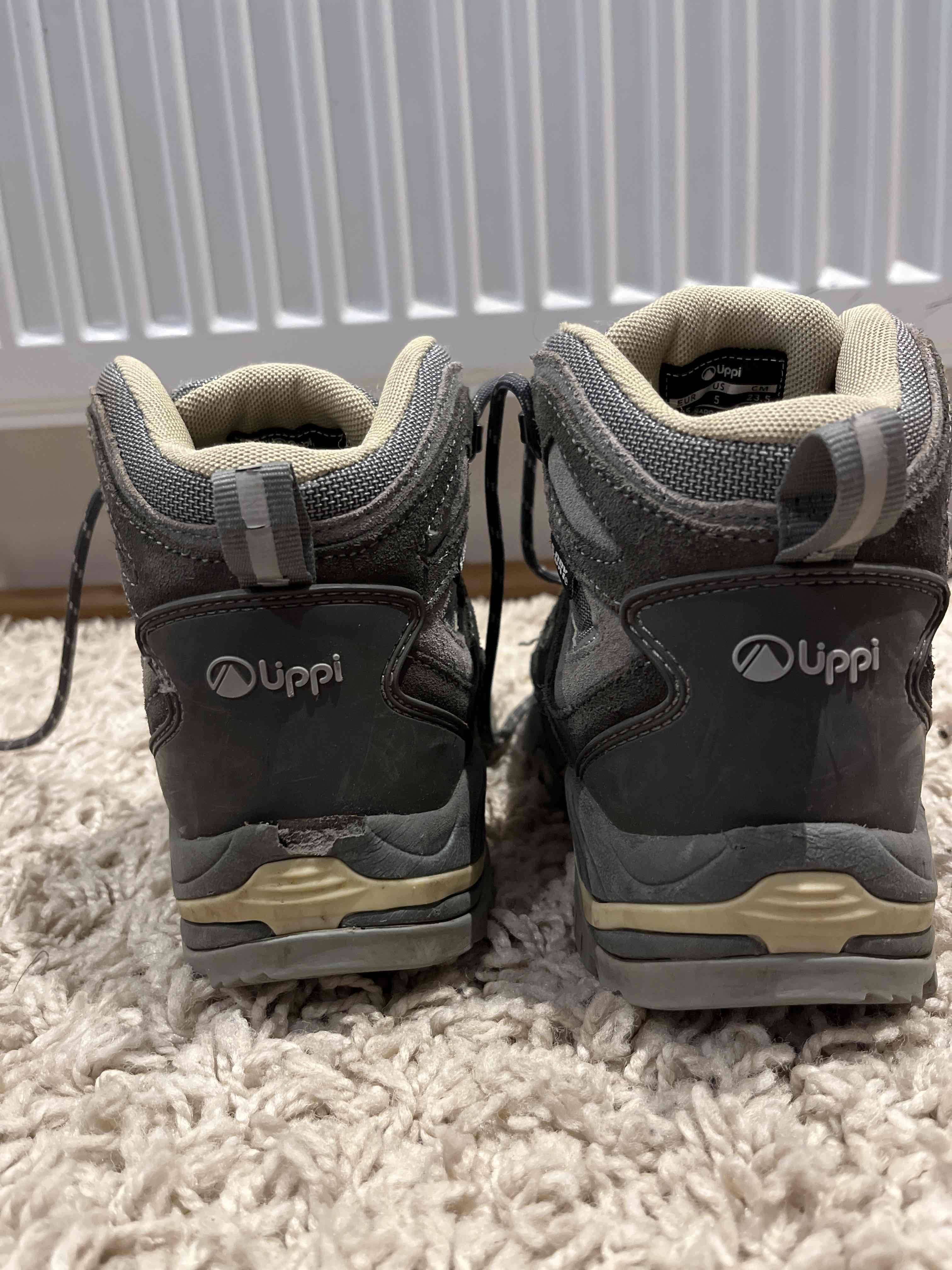 Botas de senderismo gris oscuro - miniatura 3