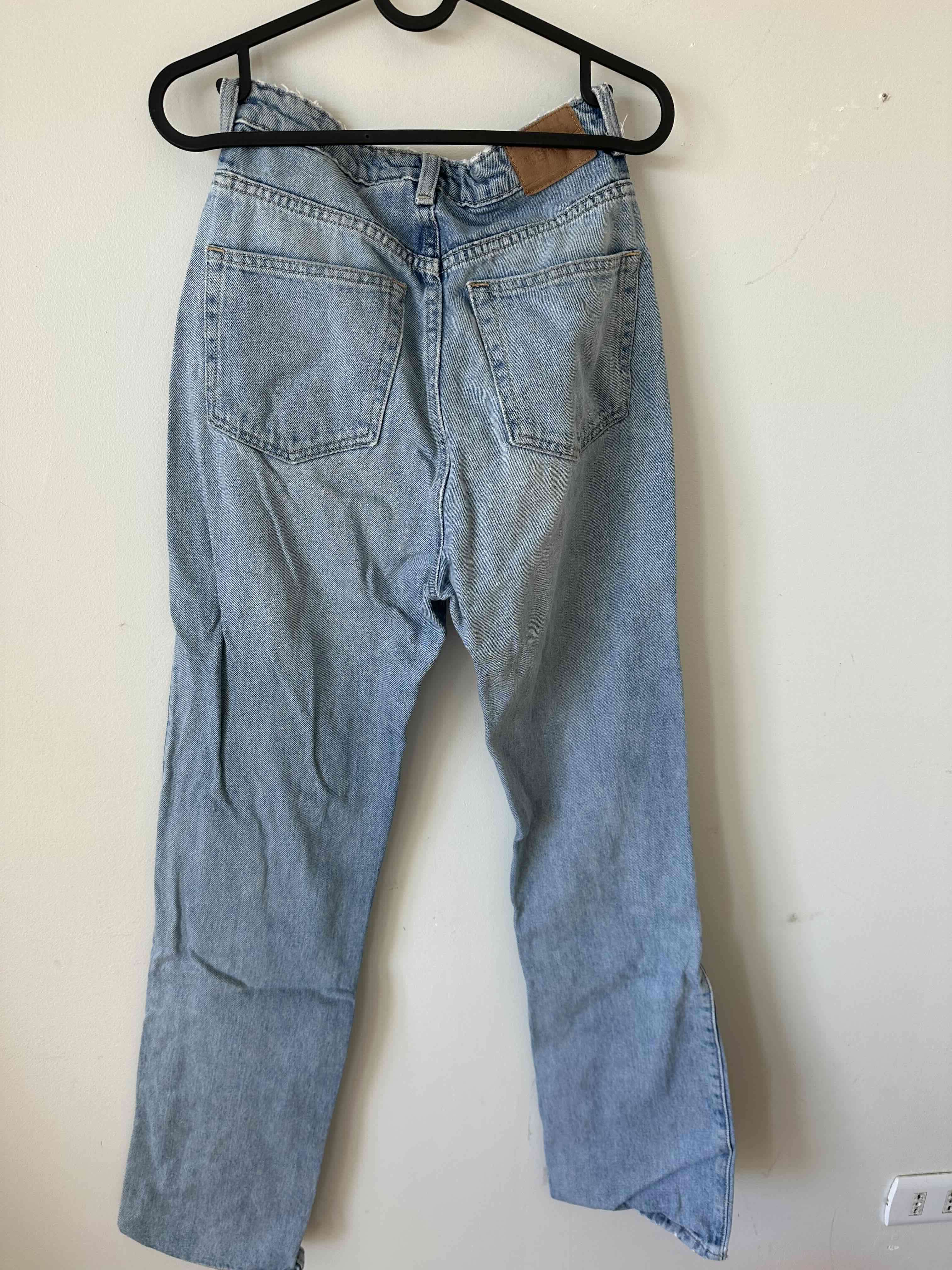 Jeans azul claro unisex - miniatura 2