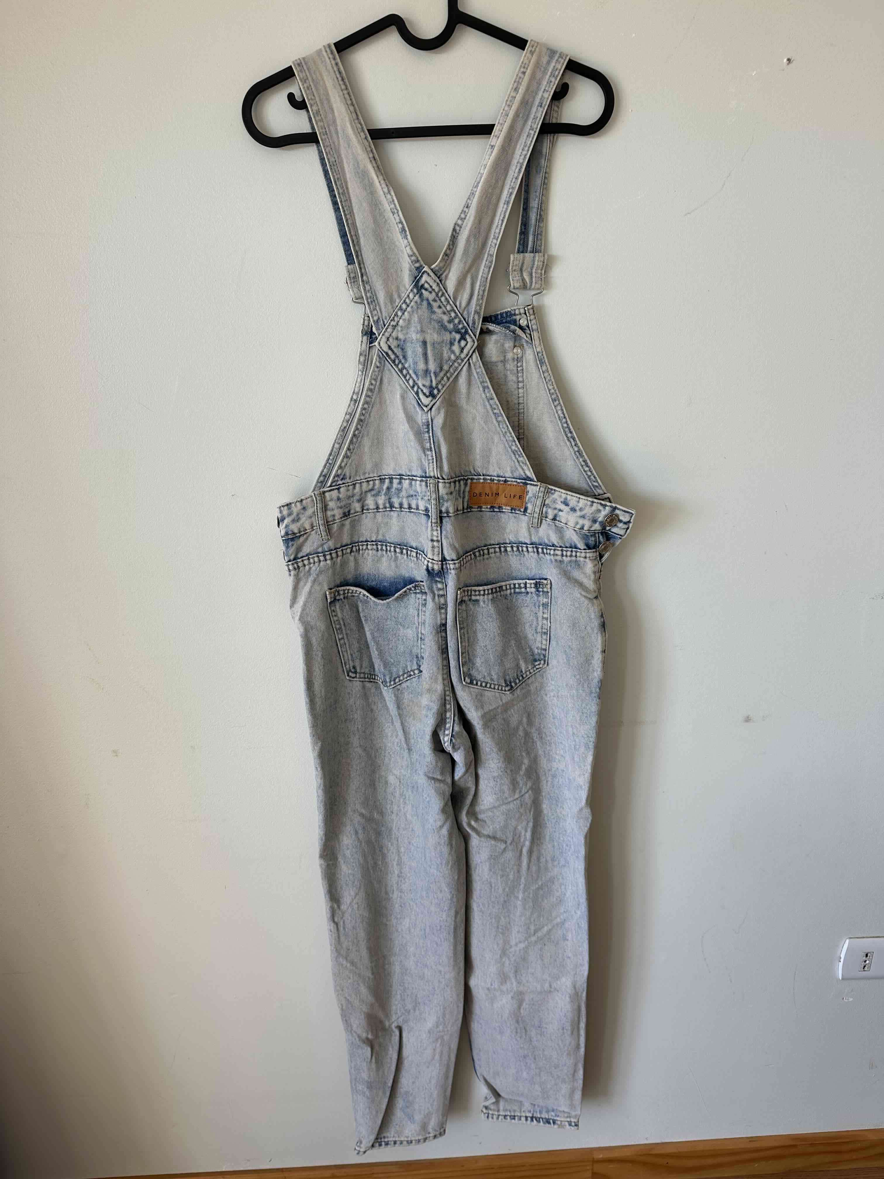 Overall de mezclilla azul claro - miniatura 2