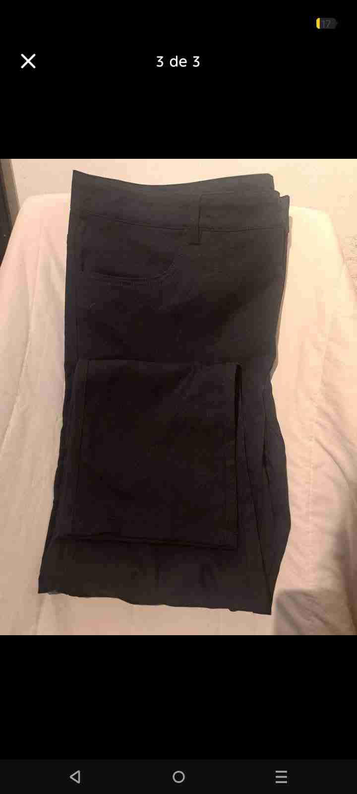 Pantalones negros talla 52 y 54 nuevos - miniatura 3