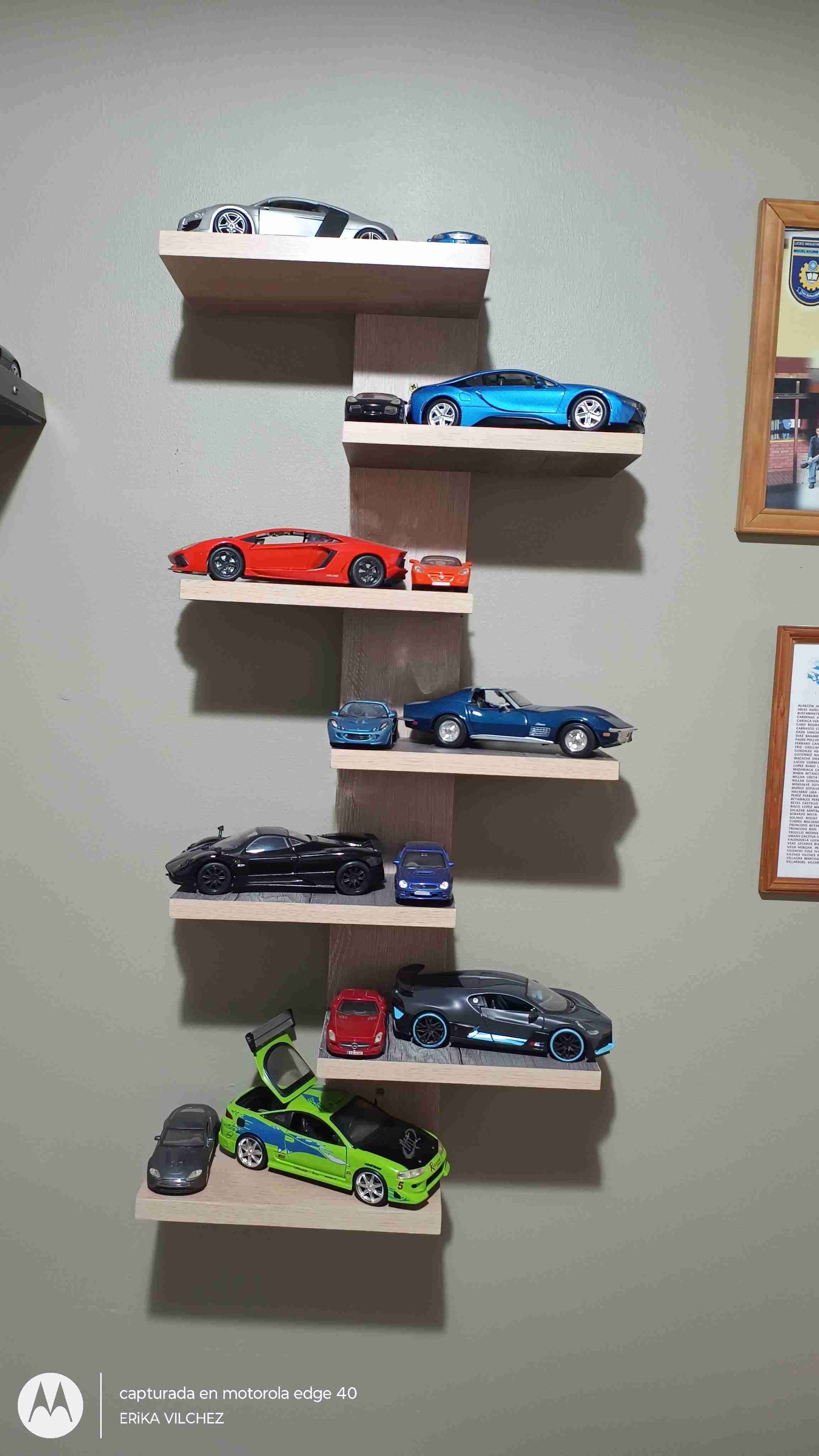 Repisa pared madera - miniatura 2