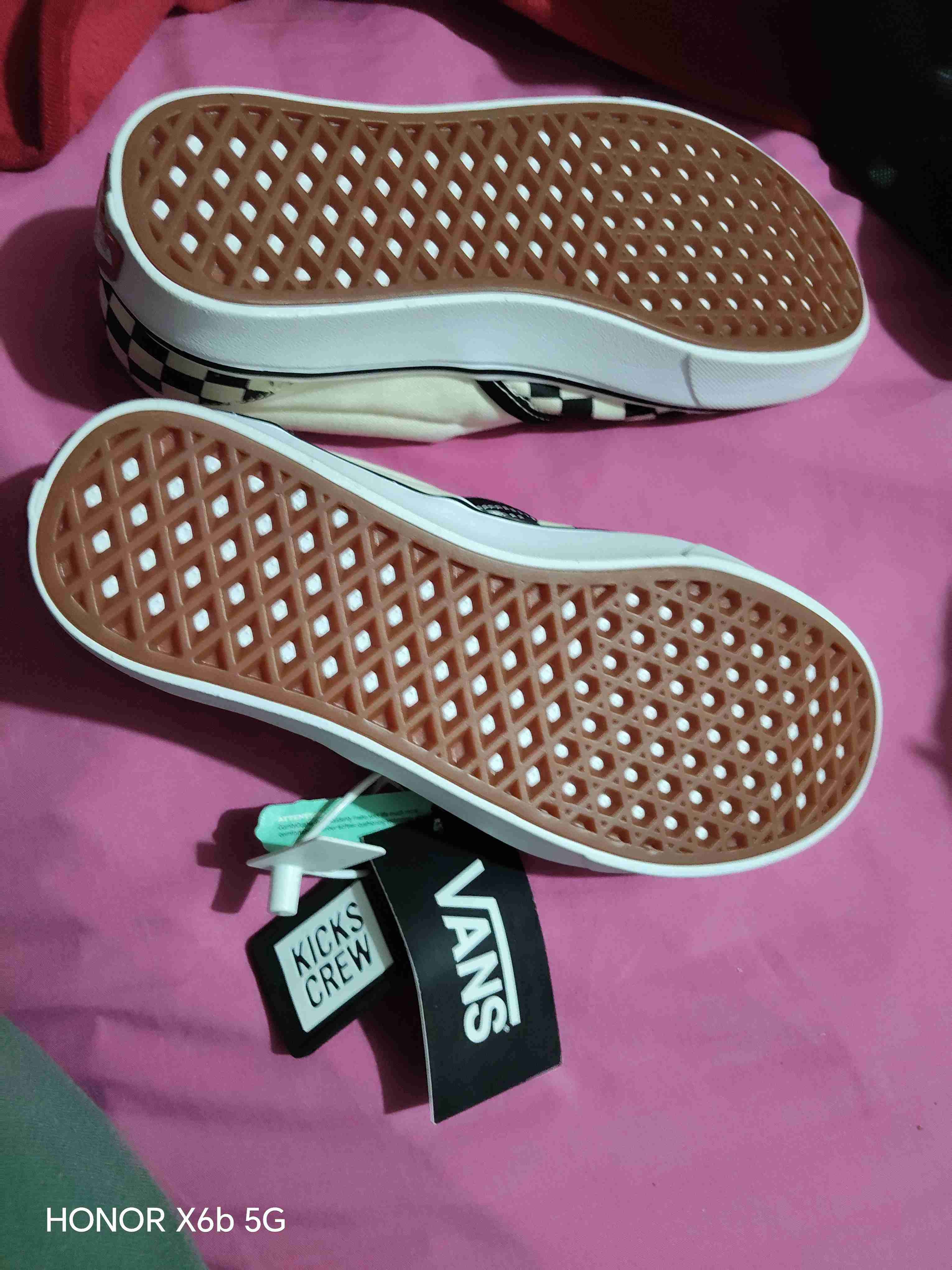 Zapatillas Vans damero blanco y negro - miniatura 2