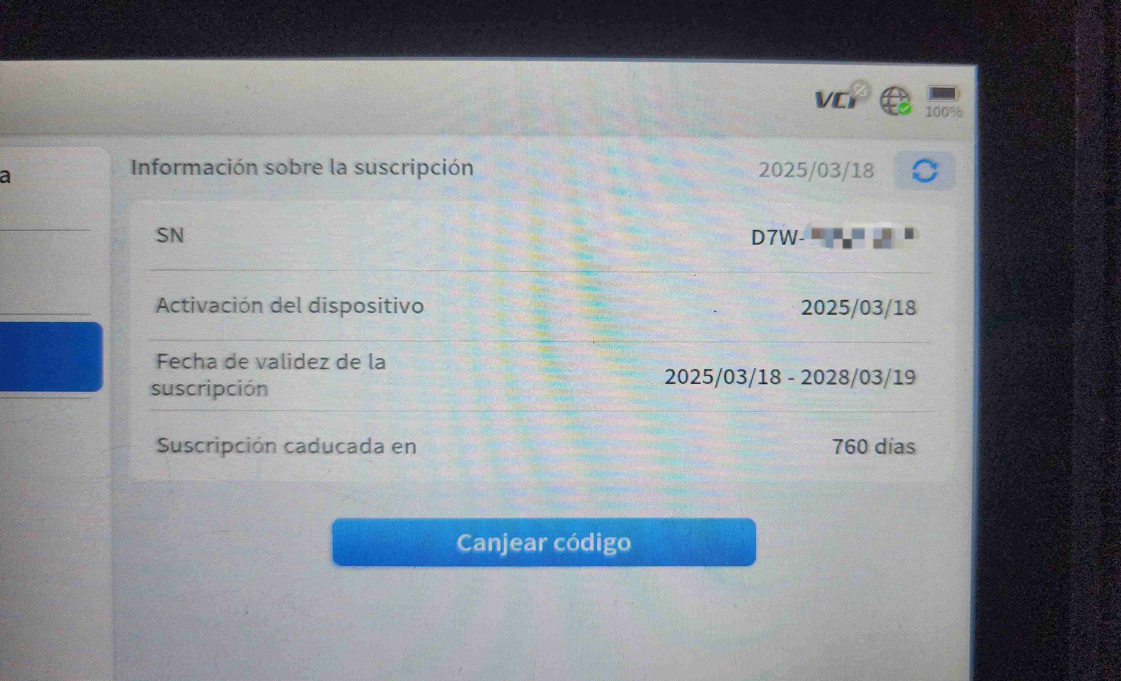 Scanner Automotriz Xtool D7W - miniatura 3