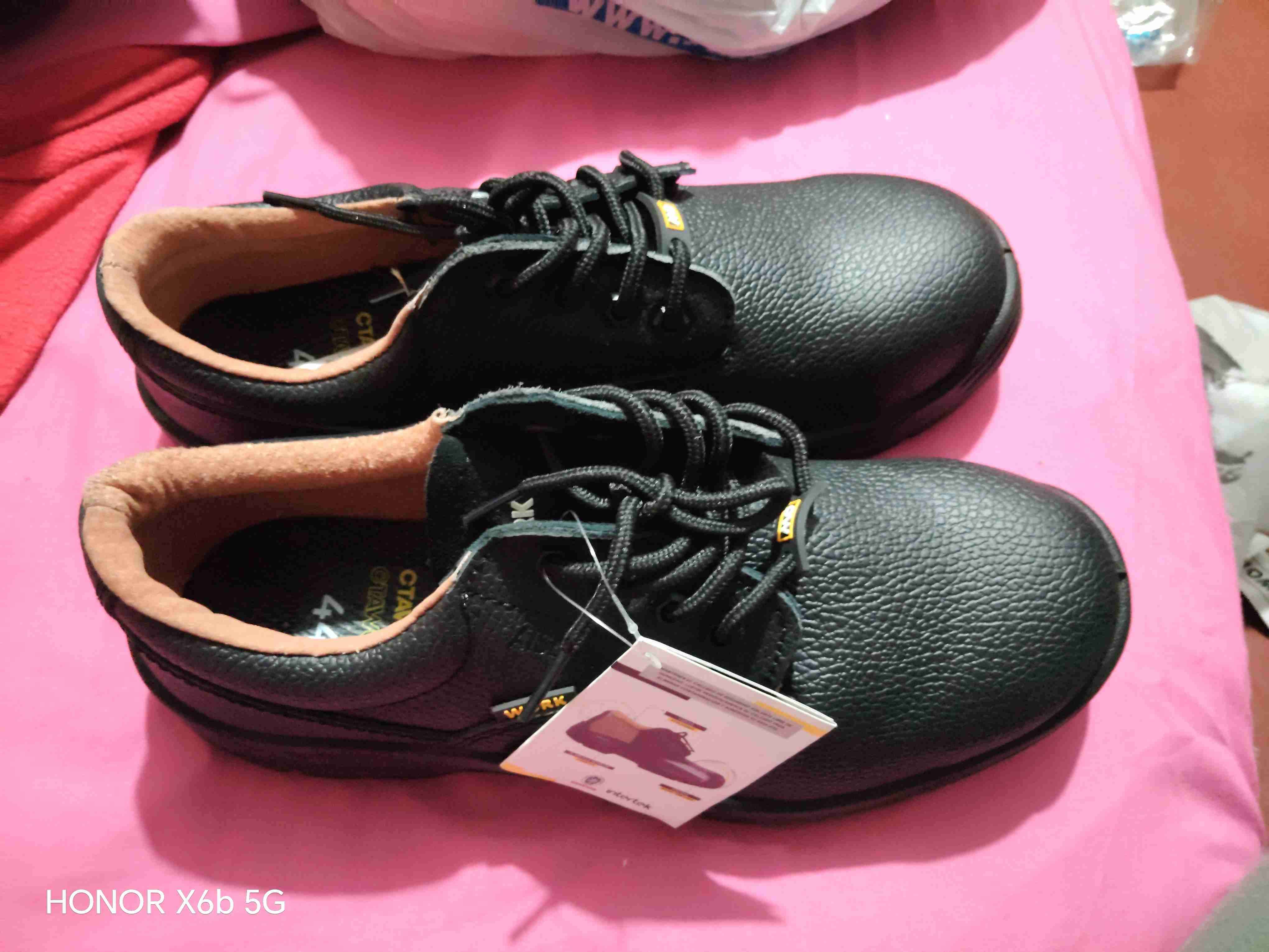 Zapatos de seguridad negros