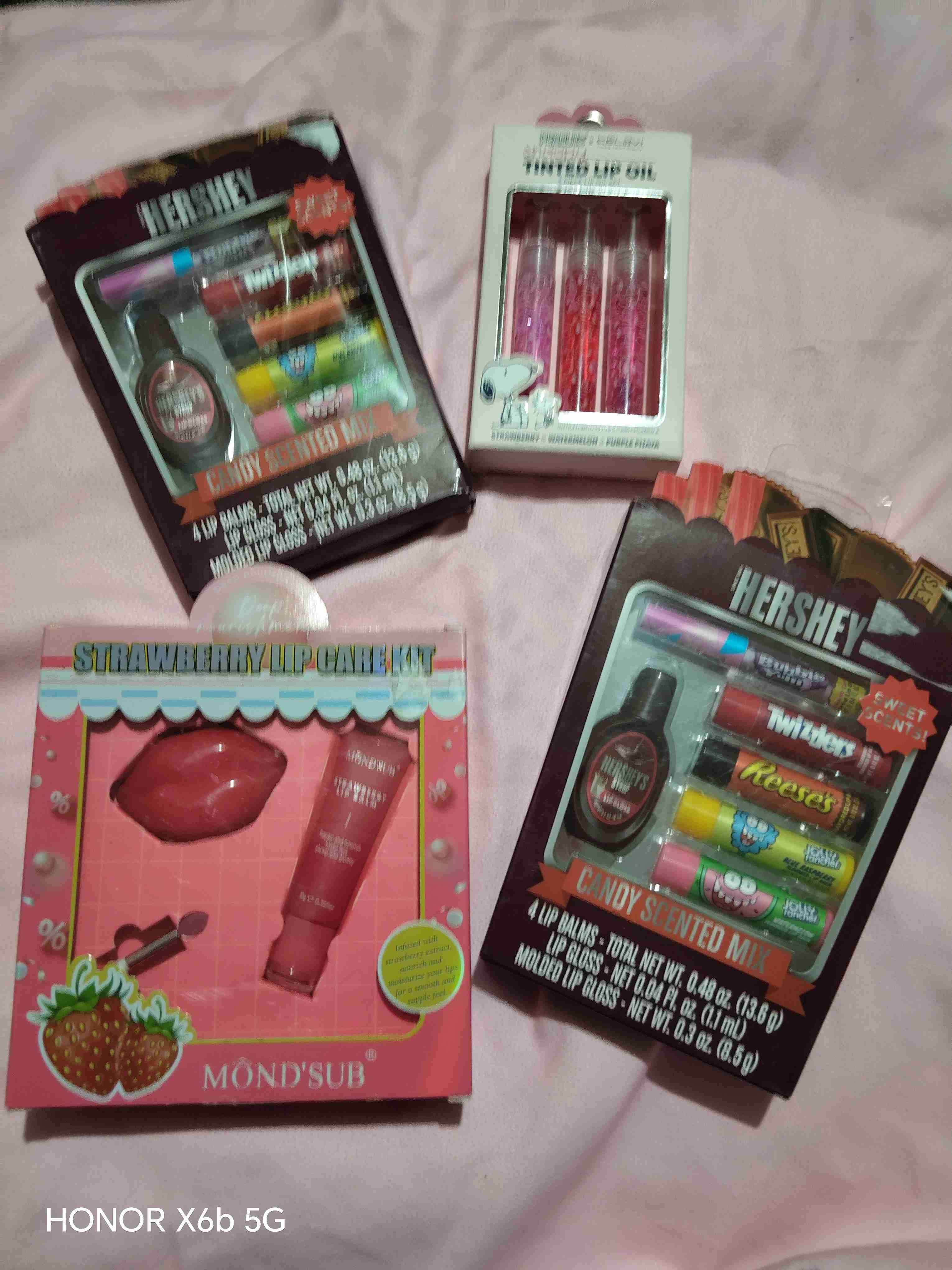 Set de bálsamos labiales