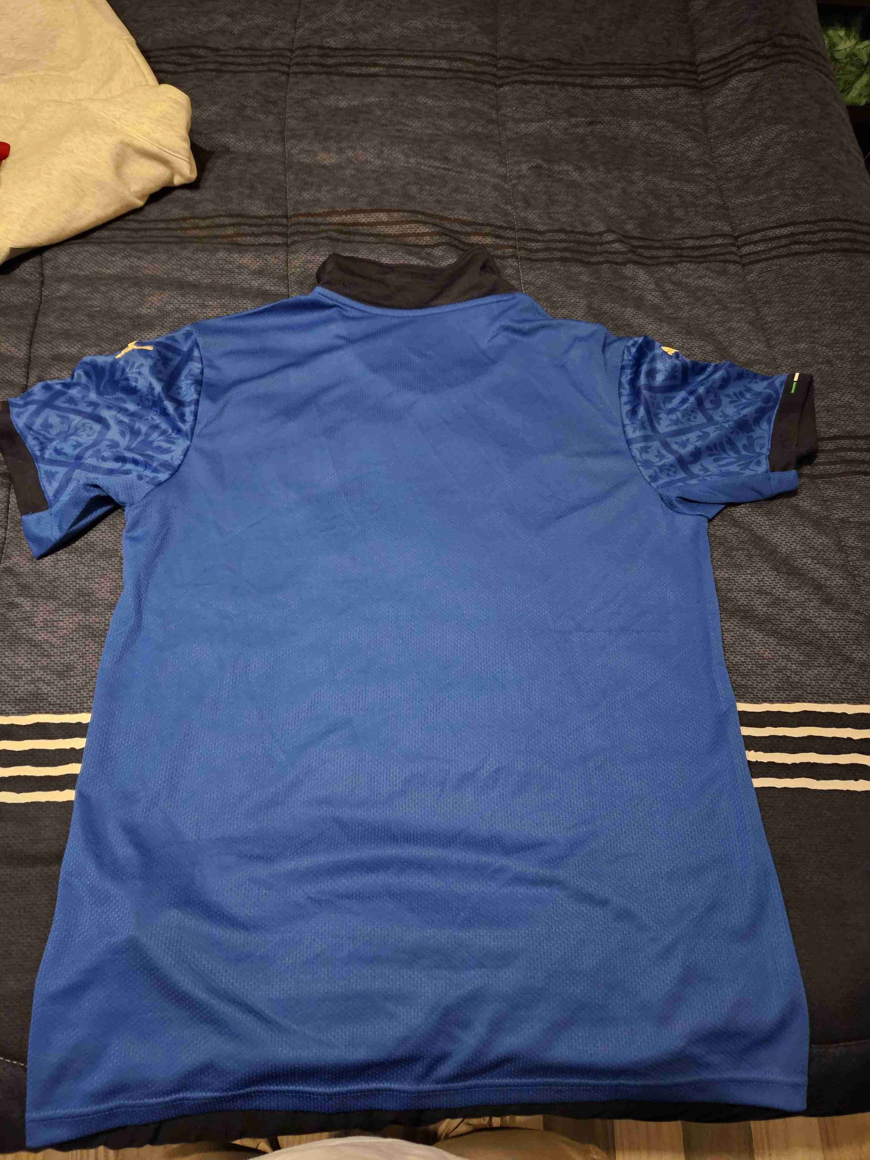 Camiseta deportiva Italia azul - miniatura 2