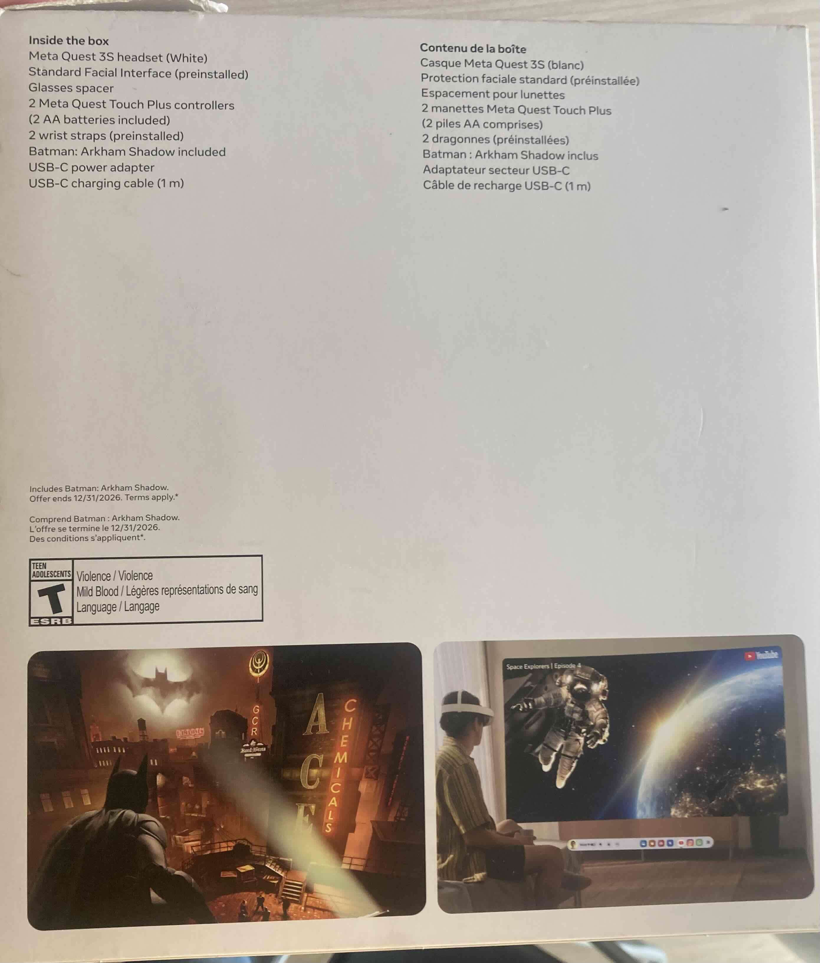 Meta Quest 3S 256GB VR - miniatura 2