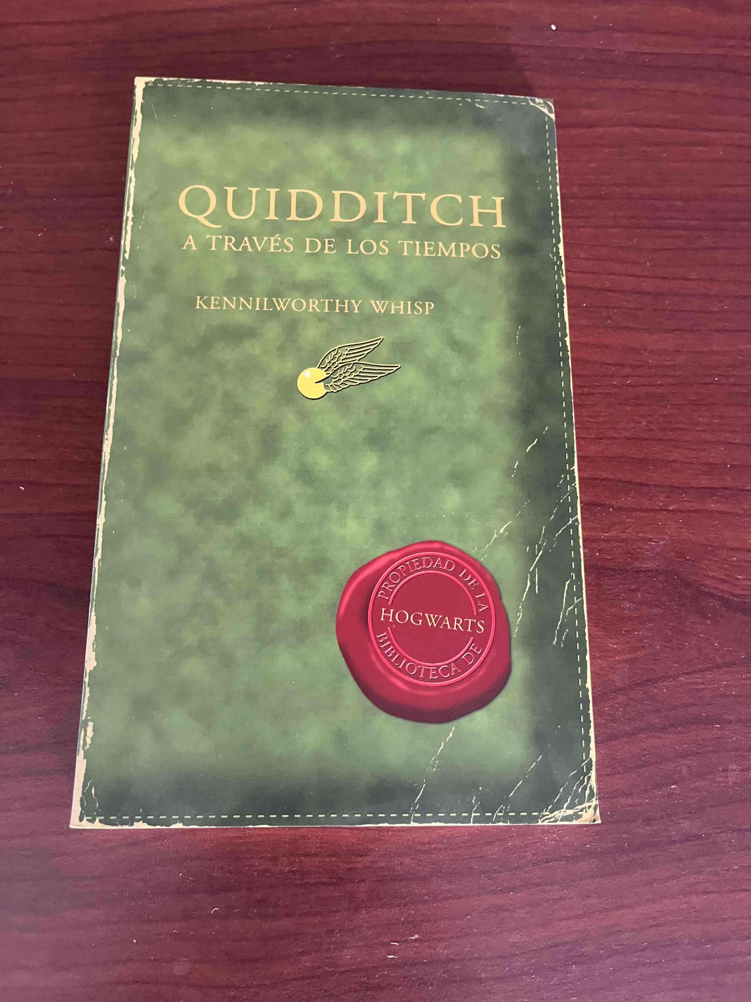 Libro Quidditch a través de los tiempos