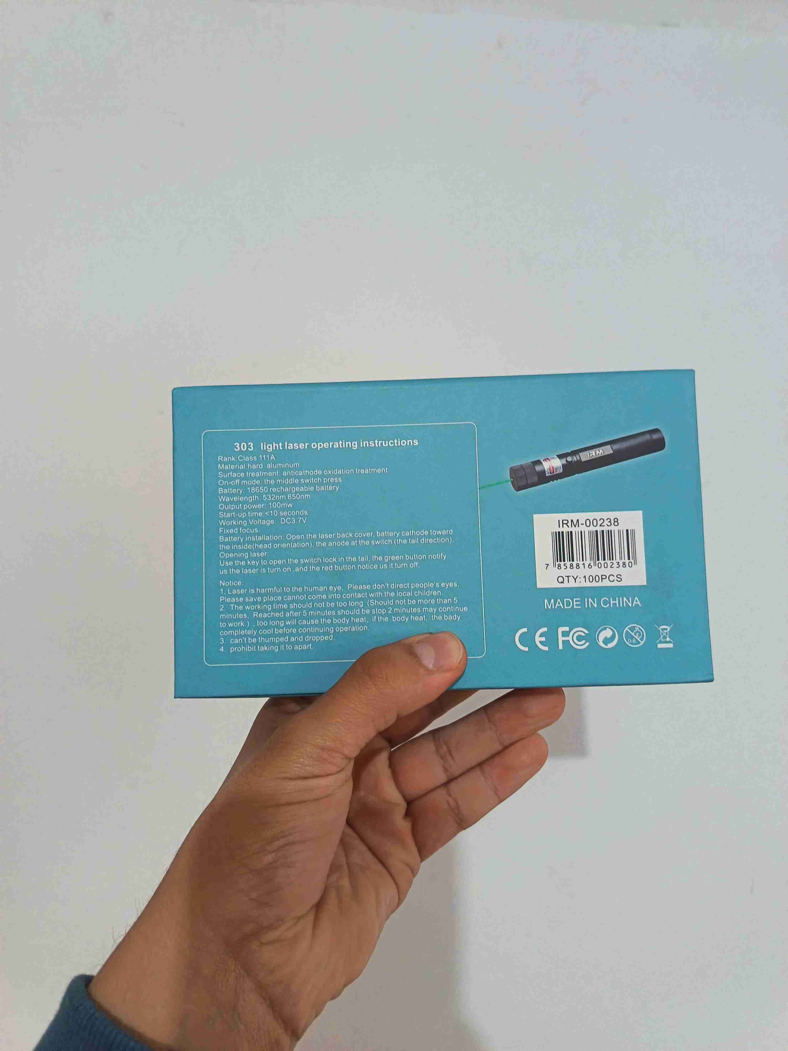 Puntero láser verde IRM - miniatura 3