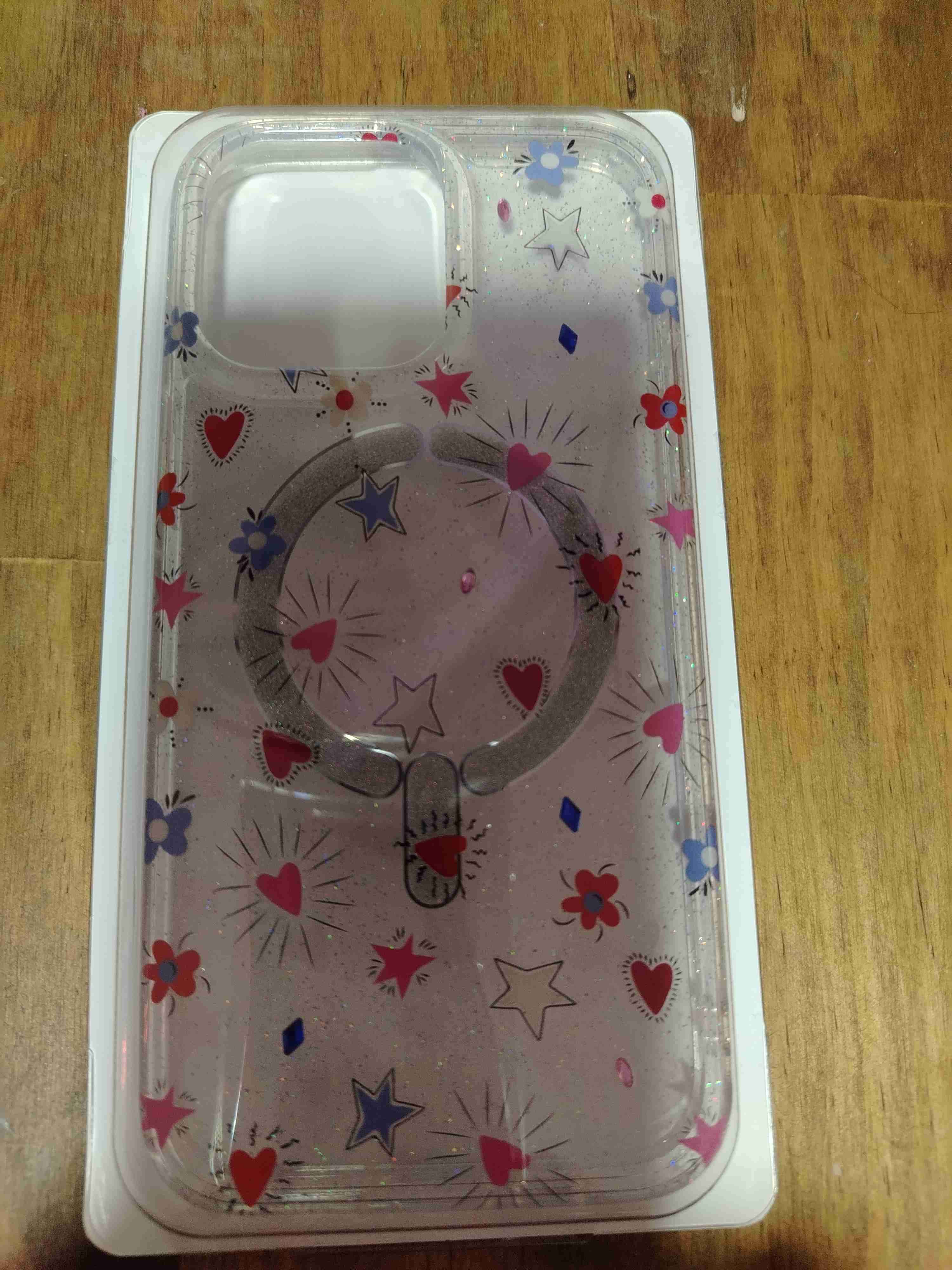 Funda transparente diseño floral iPhone 14 pro max