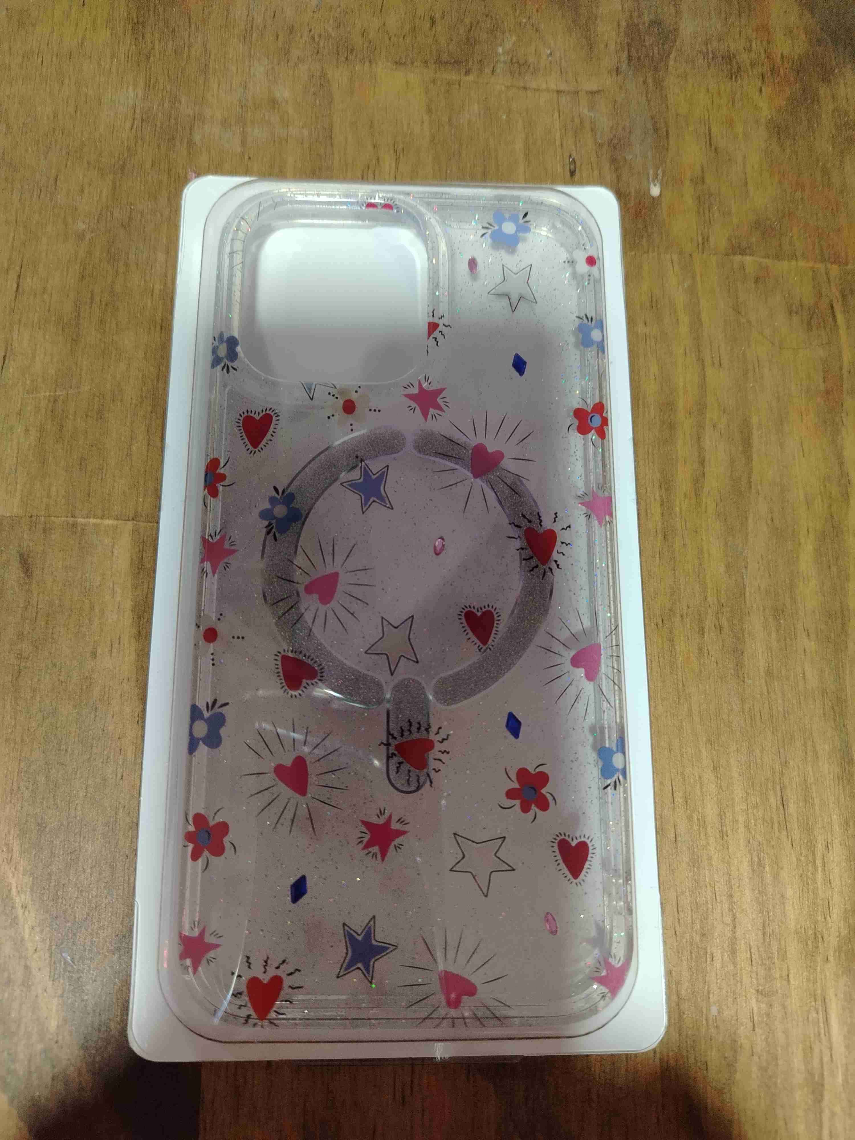 Funda transparente diseño floral iPhone 14 pro max - miniatura 3