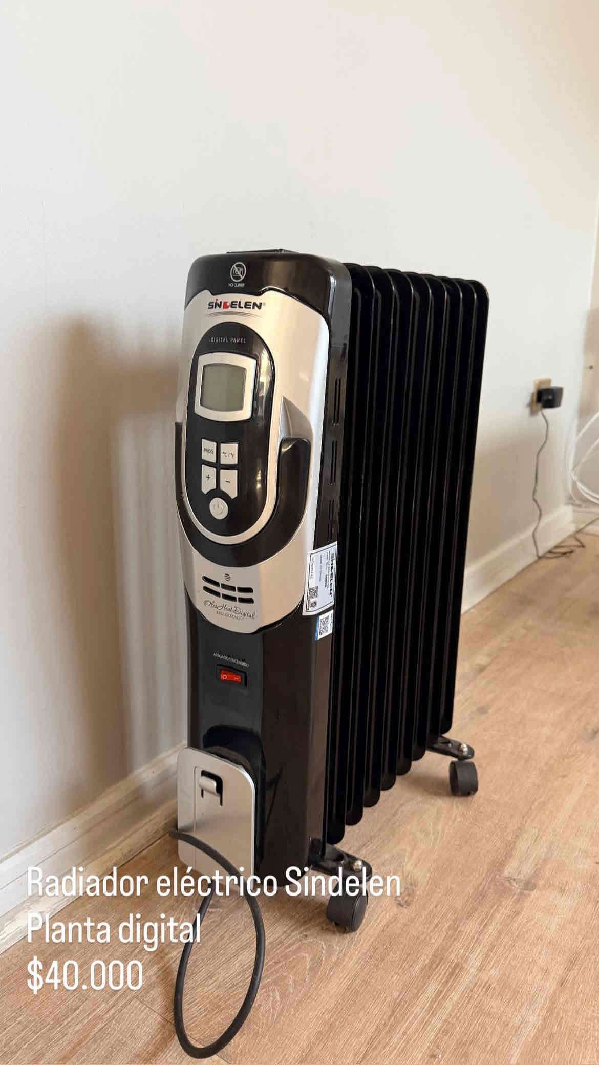 Radiador eléctrico Sindelen digital
