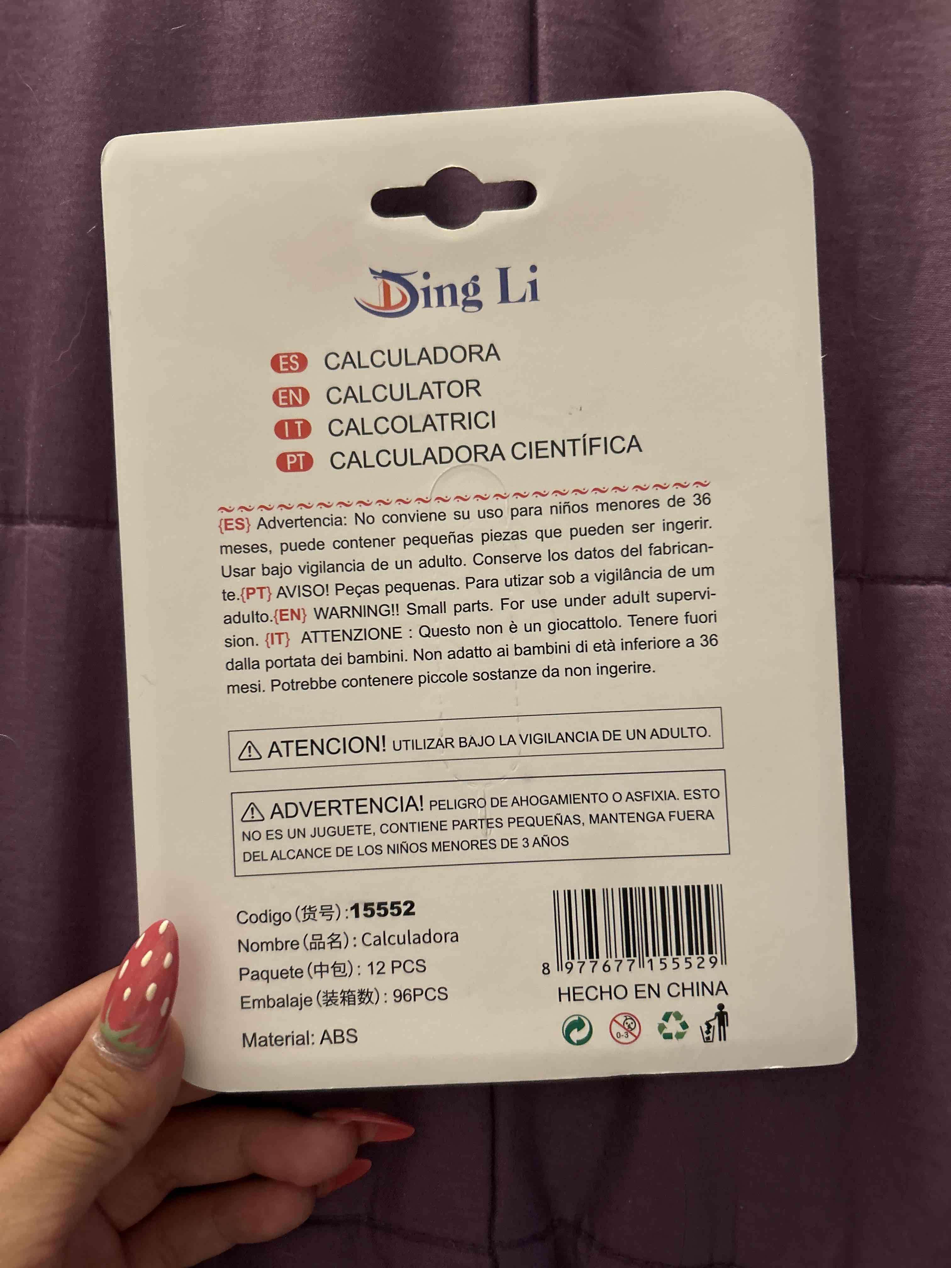 Calculadora frutilla Ding Li - miniatura 2