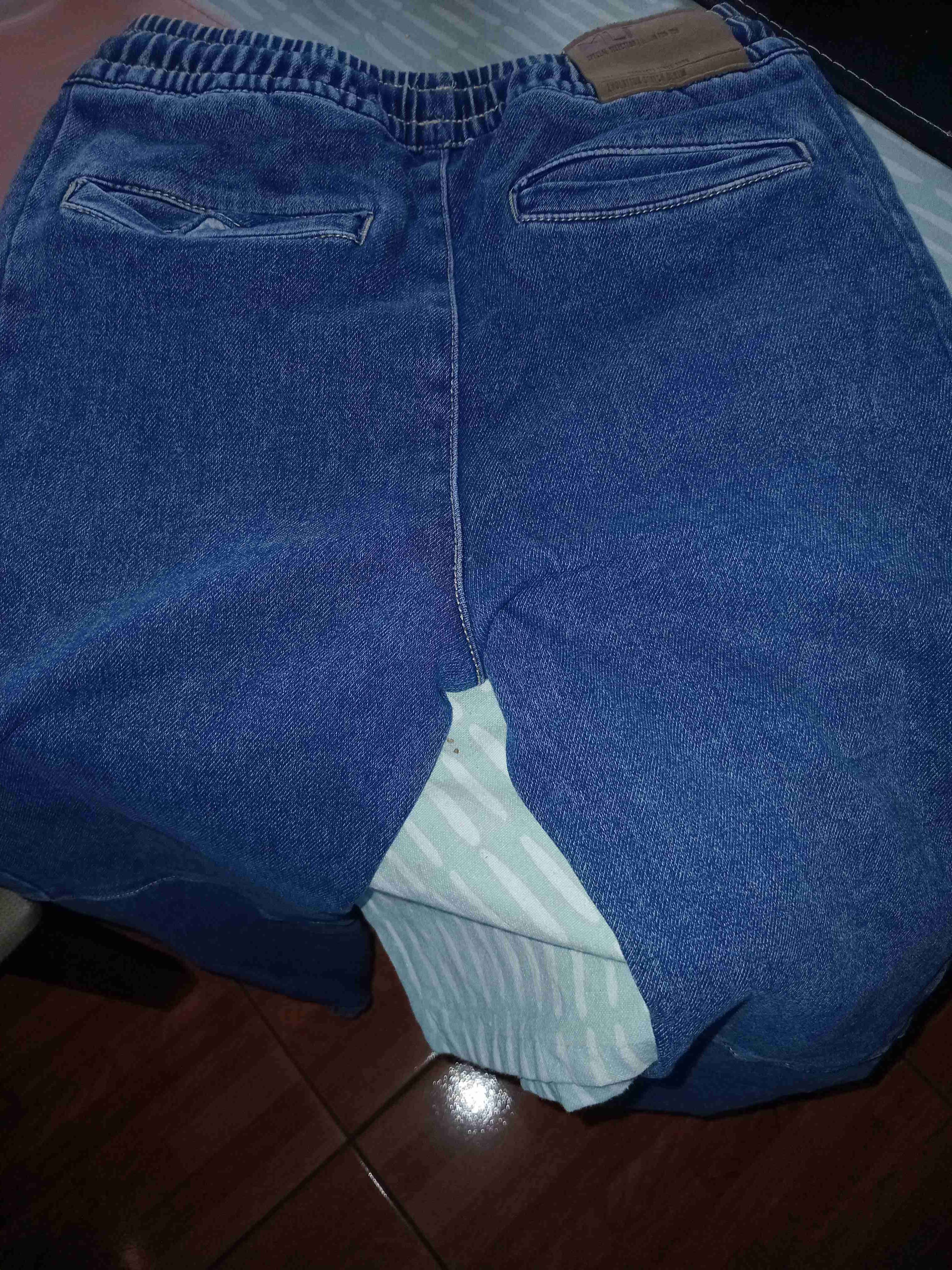 Pantalon de mezclilla azul - miniatura 3