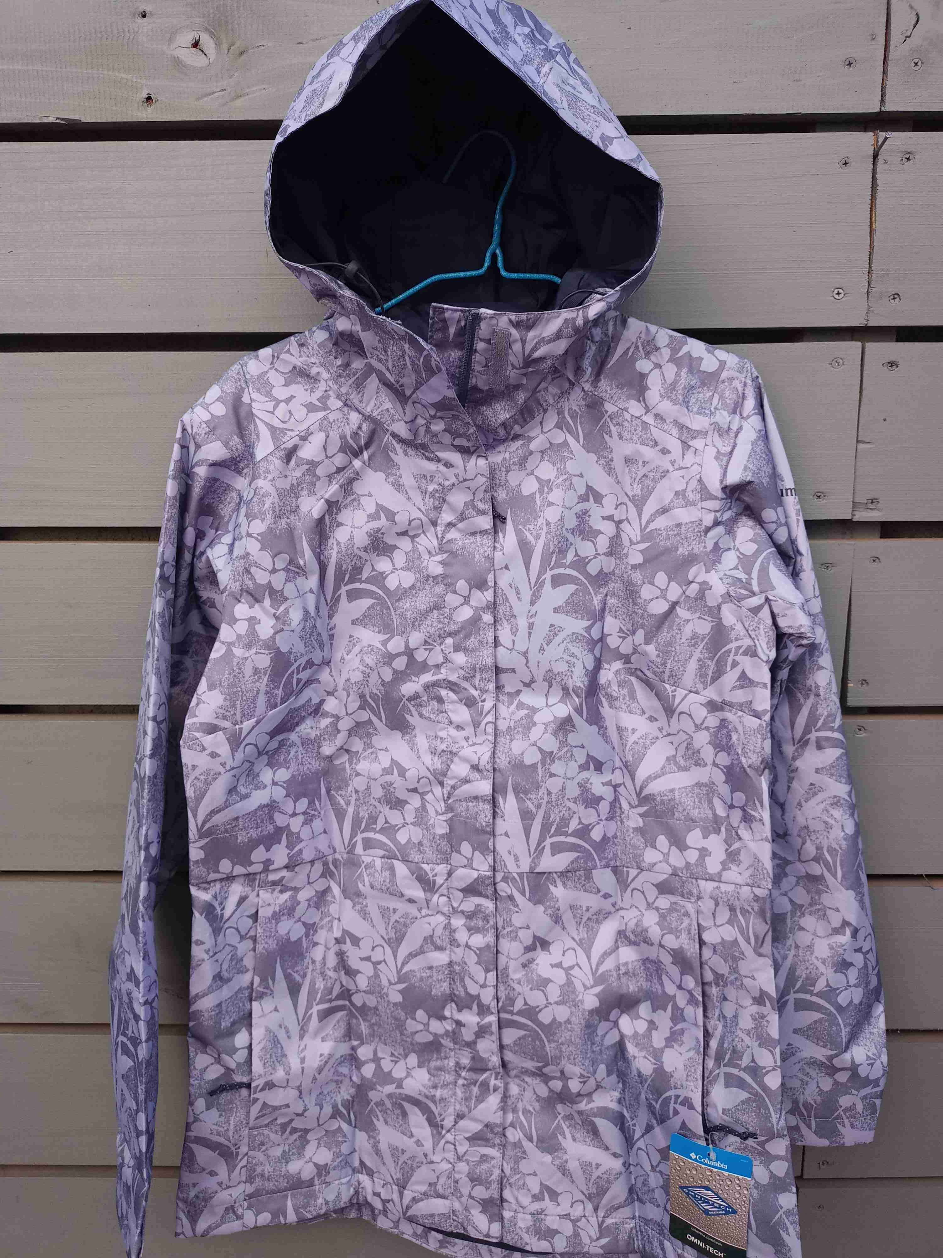Chaqueta impermeable con estampado Columbia