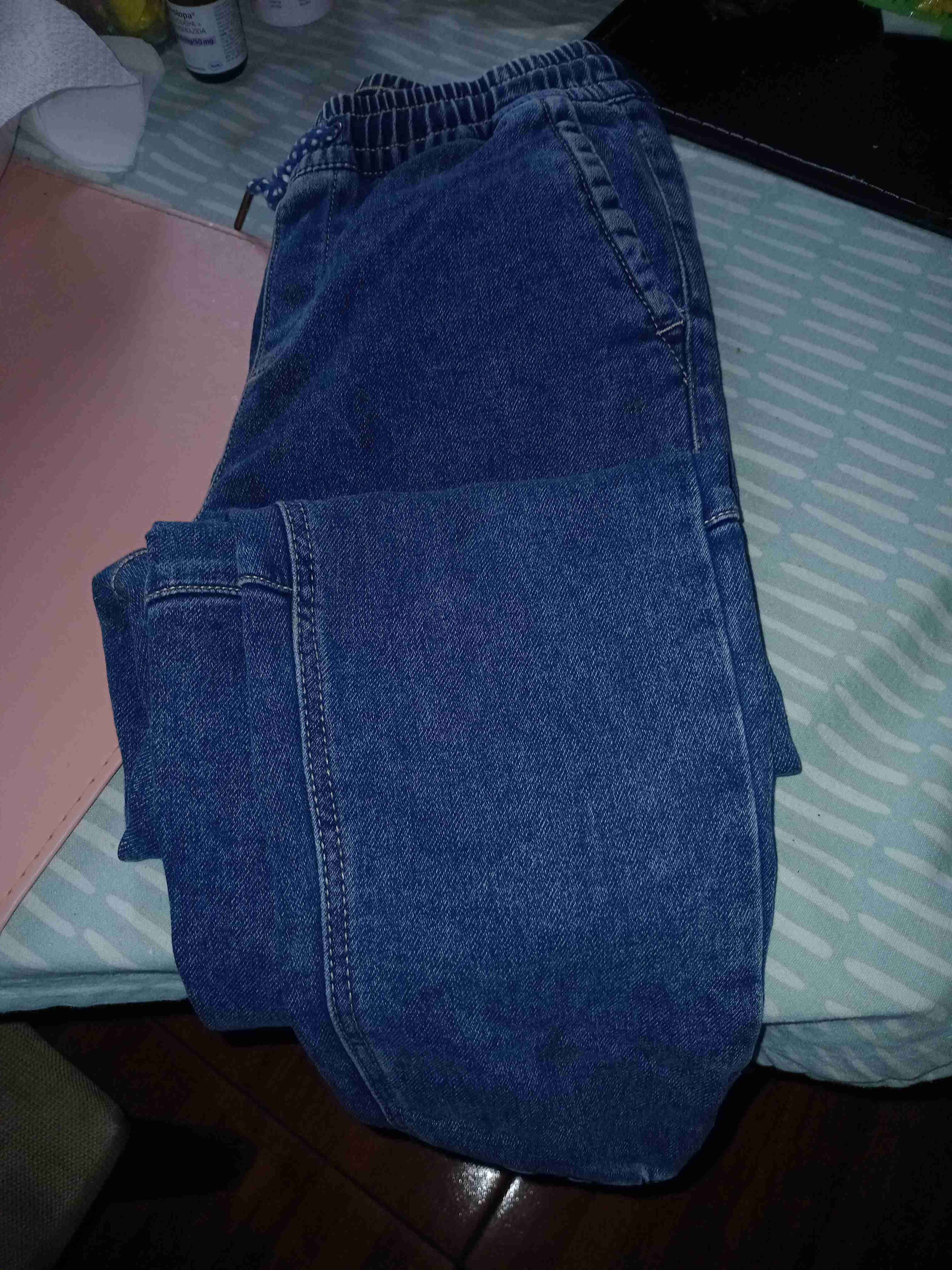 Pantalon de mezclilla azul - miniatura 5