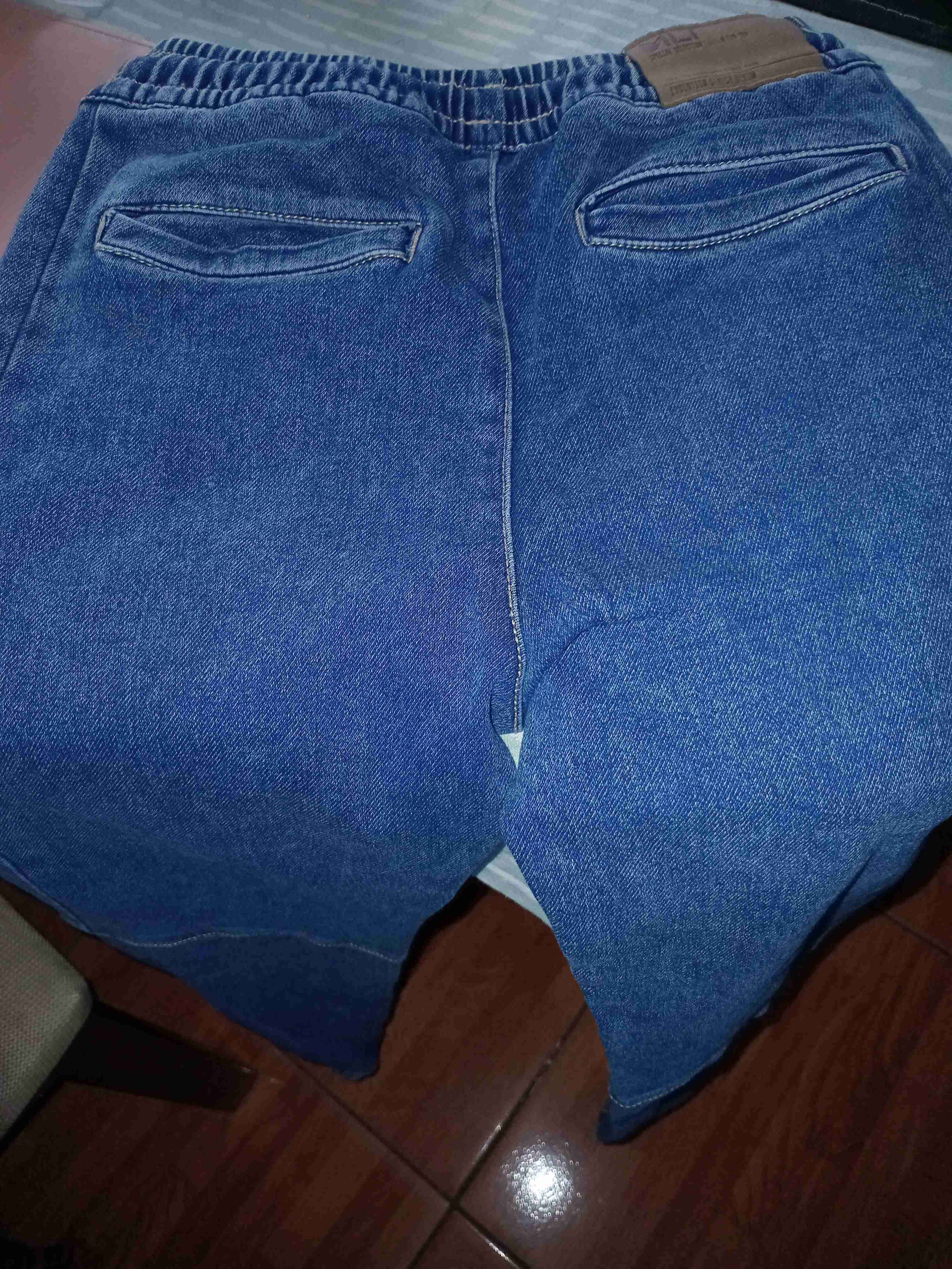 Pantalon de mezclilla azul - miniatura 6