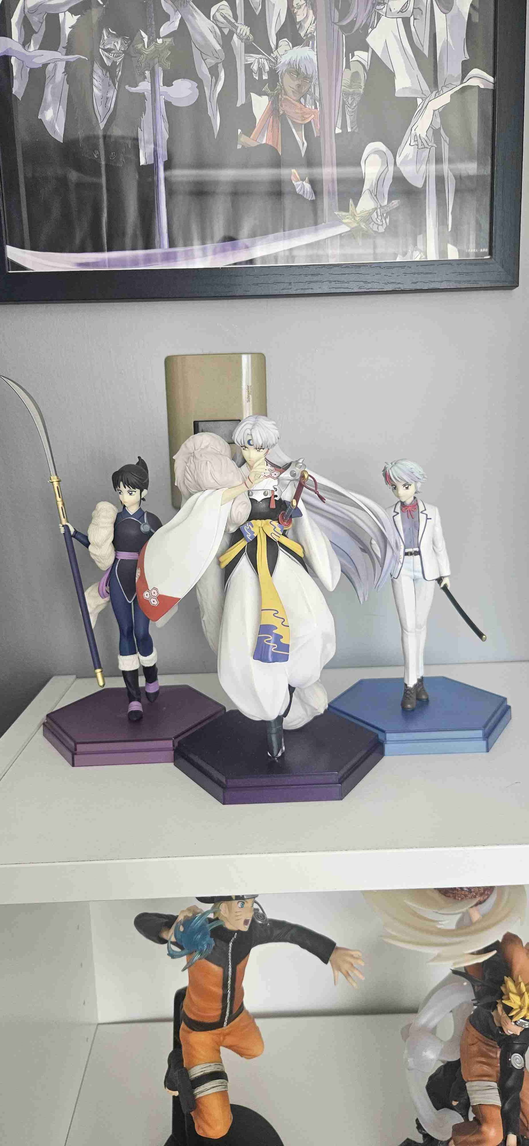 Figuras de Sesshomaru, Setsuna y Towa