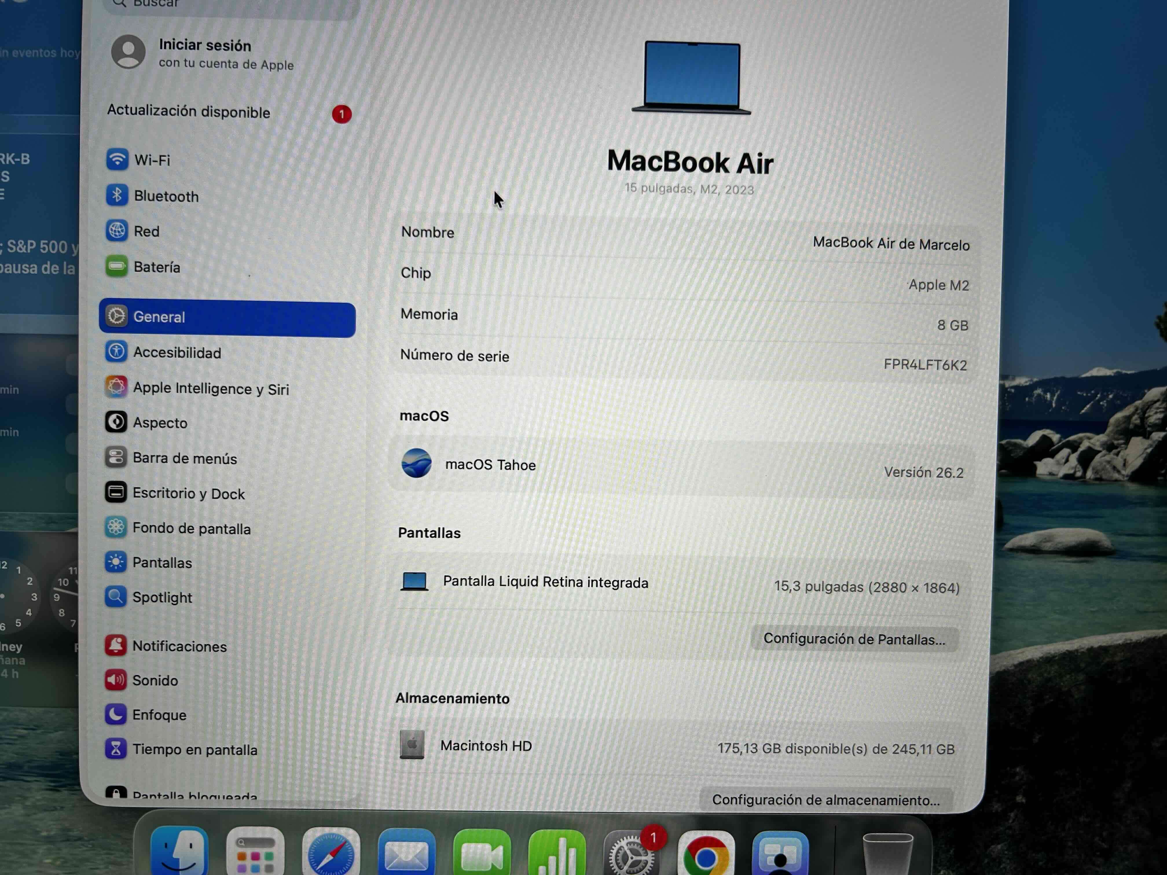 MacBook Air 15.3   negra en muy  buen estado - miniatura 3