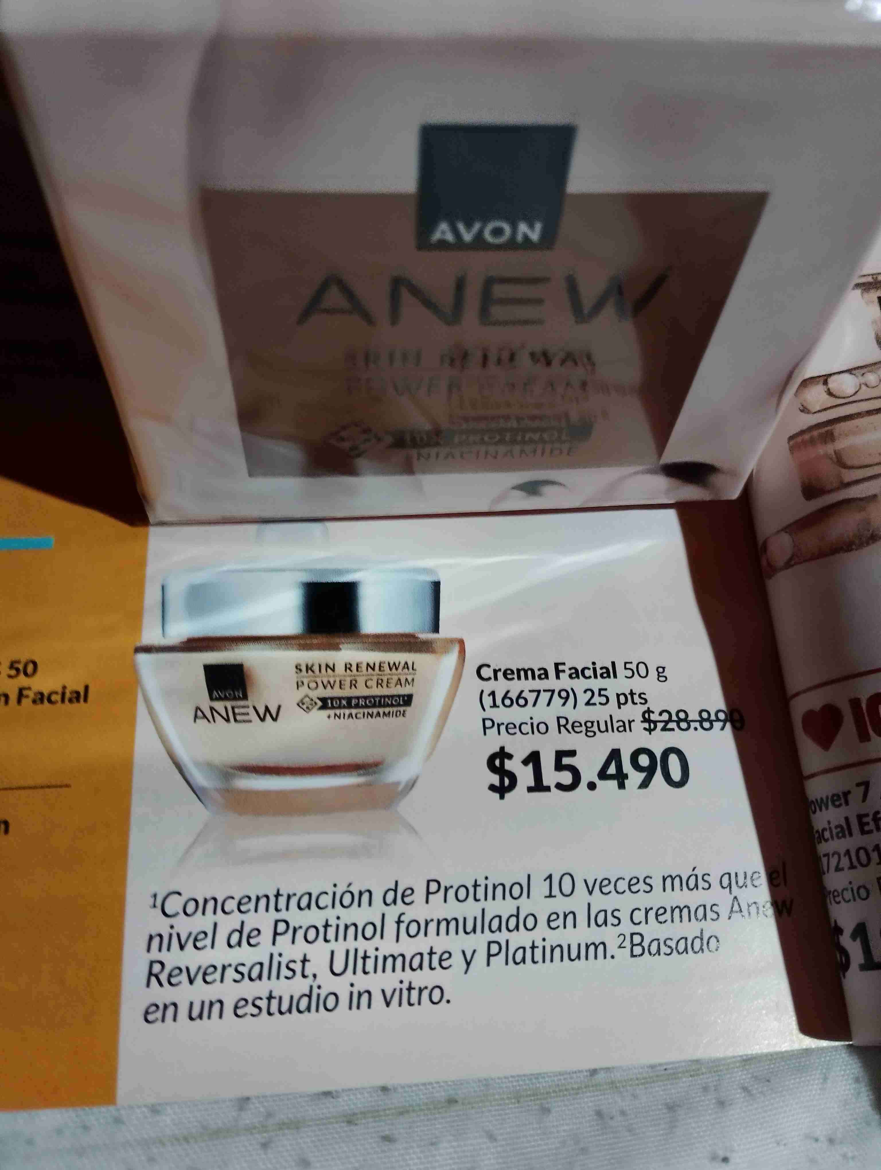 Crema Facial Avon Anew 50g