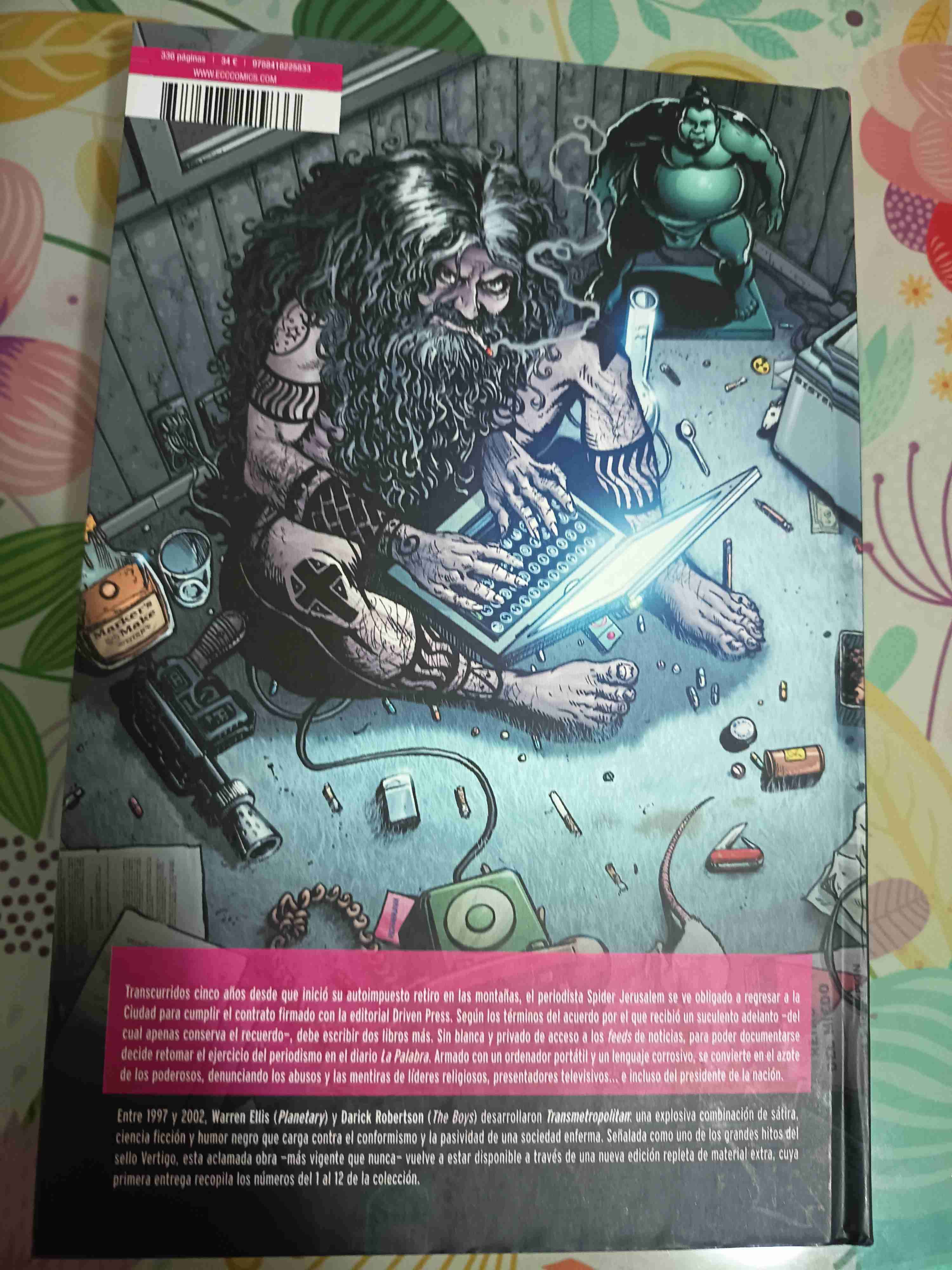 Cómic Transmetropolitan Libro Uno - miniatura 2