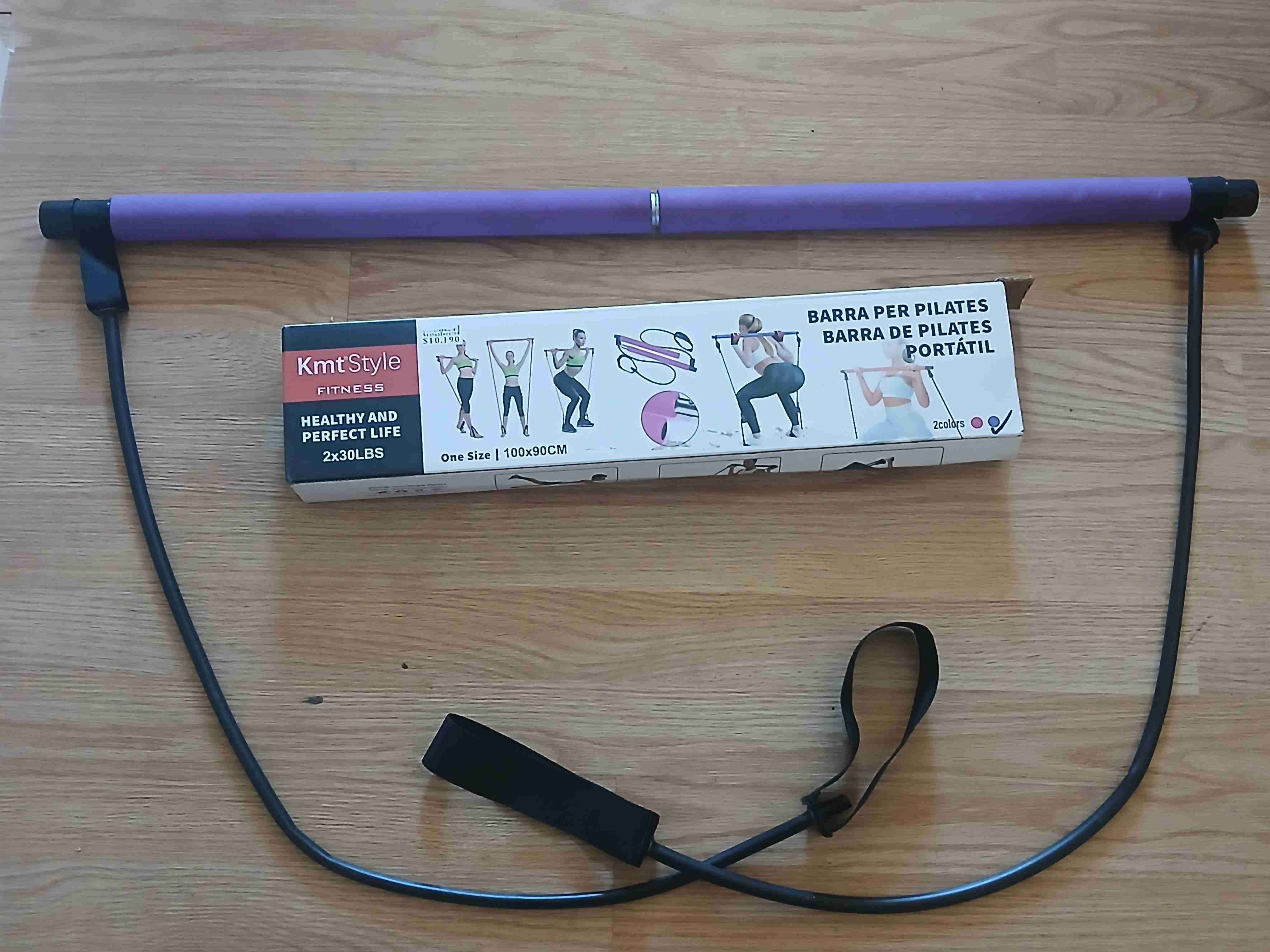 Barra de pilates portátil