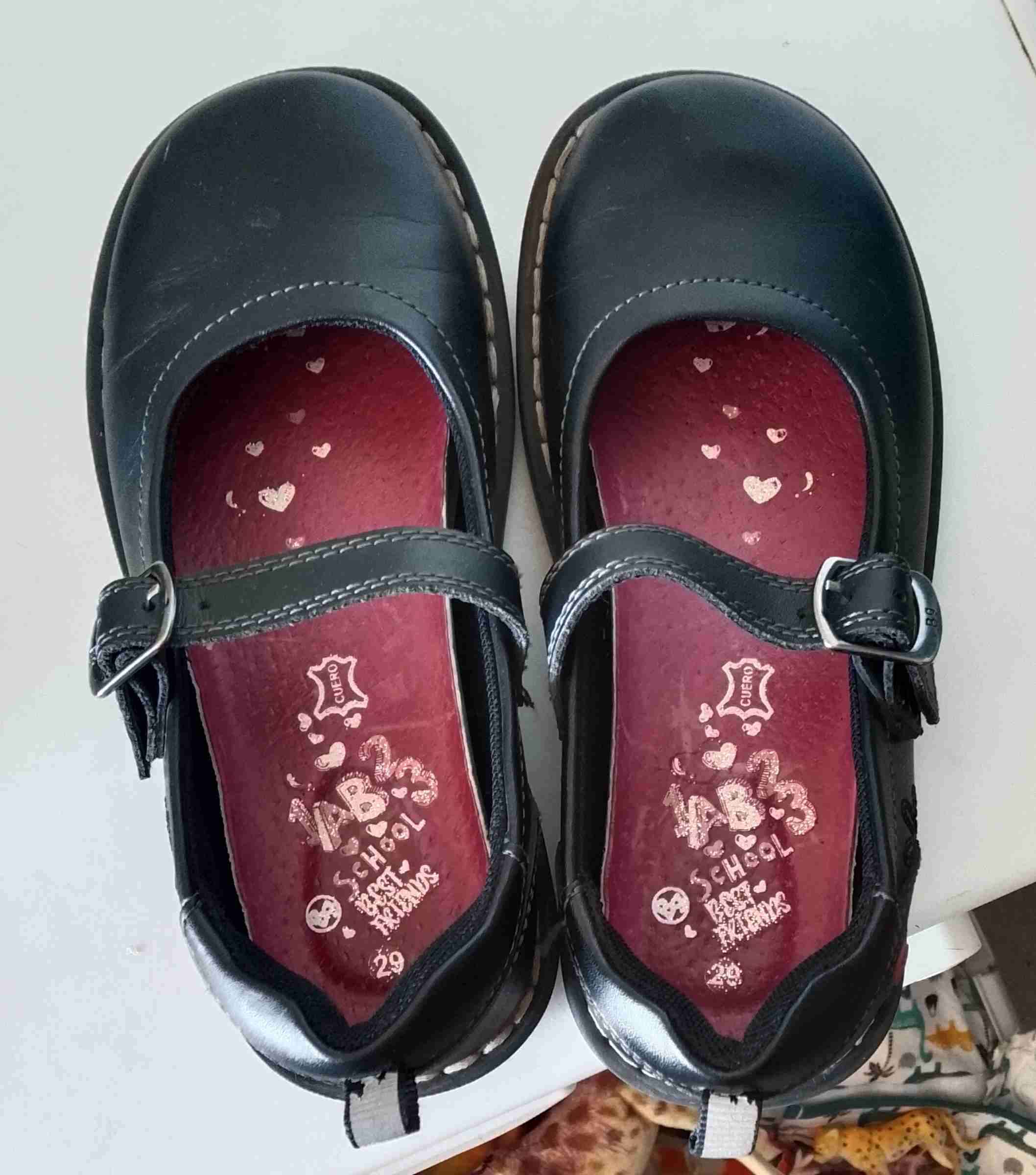 Zapatos escolares negros talla 29