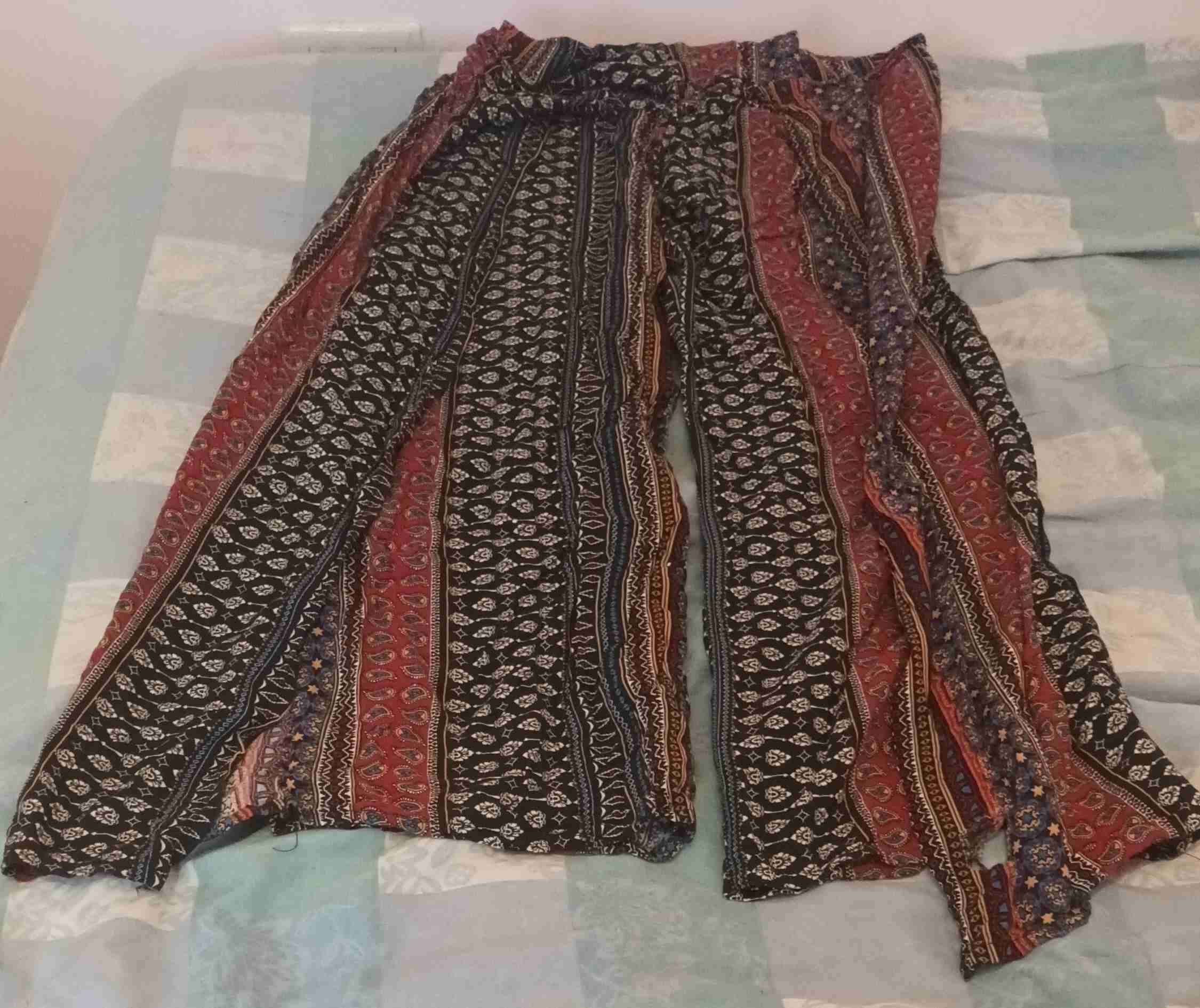 Pantalones étnicos multicolor - miniatura 2