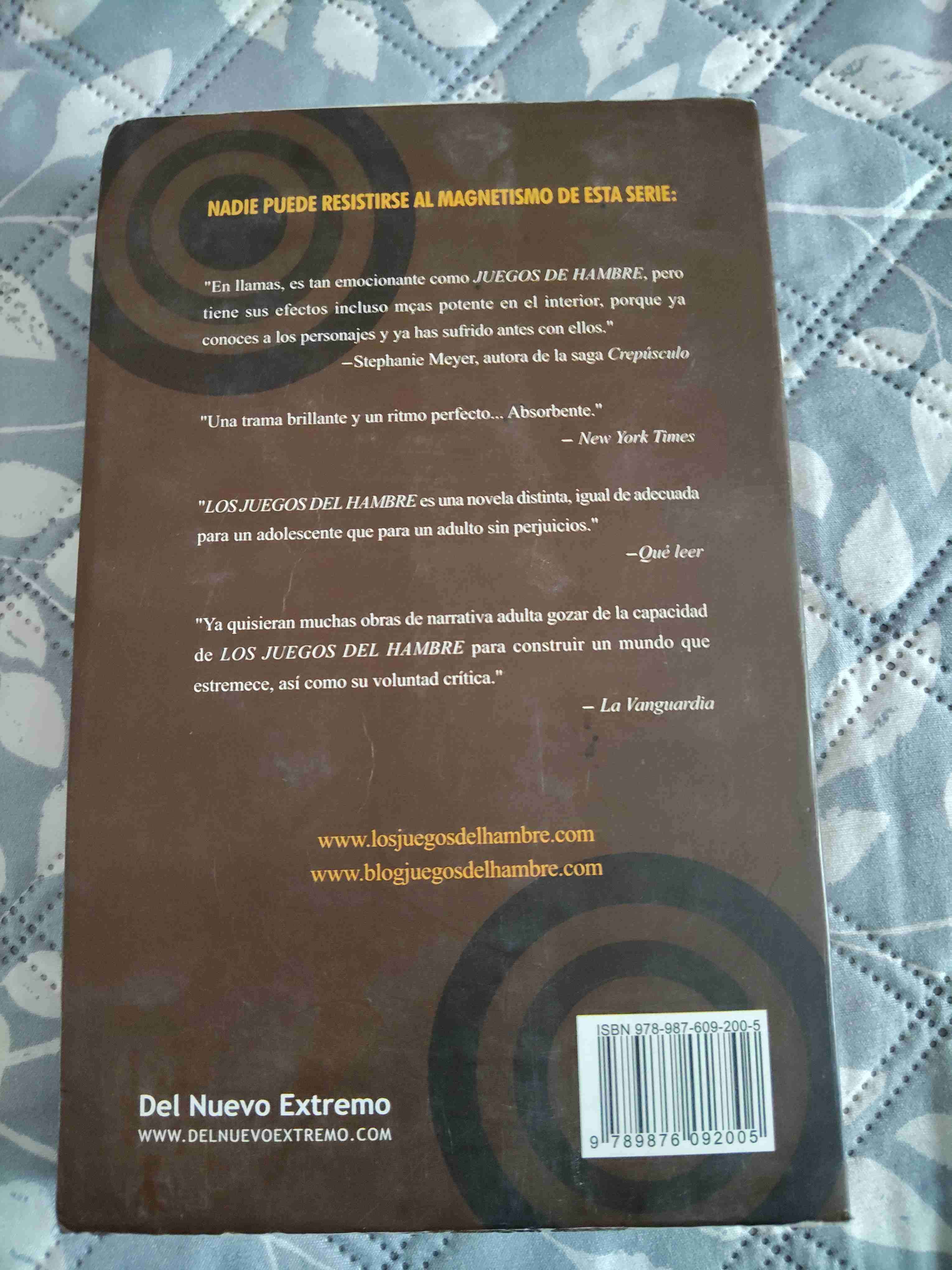 Libro En Llamas Suzanne Collins - miniatura 3