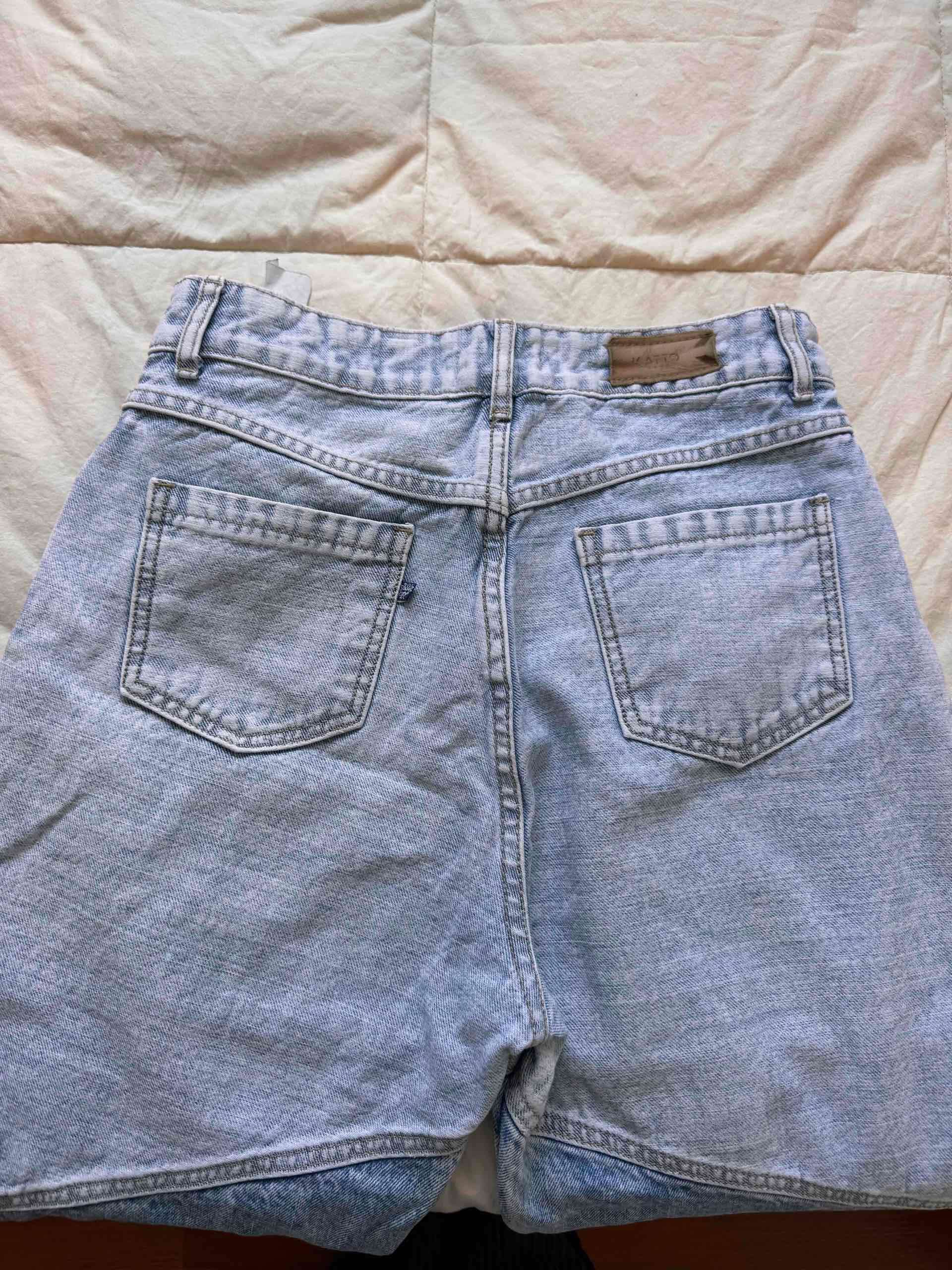 Jeans unisex denim bicolor - miniatura 4