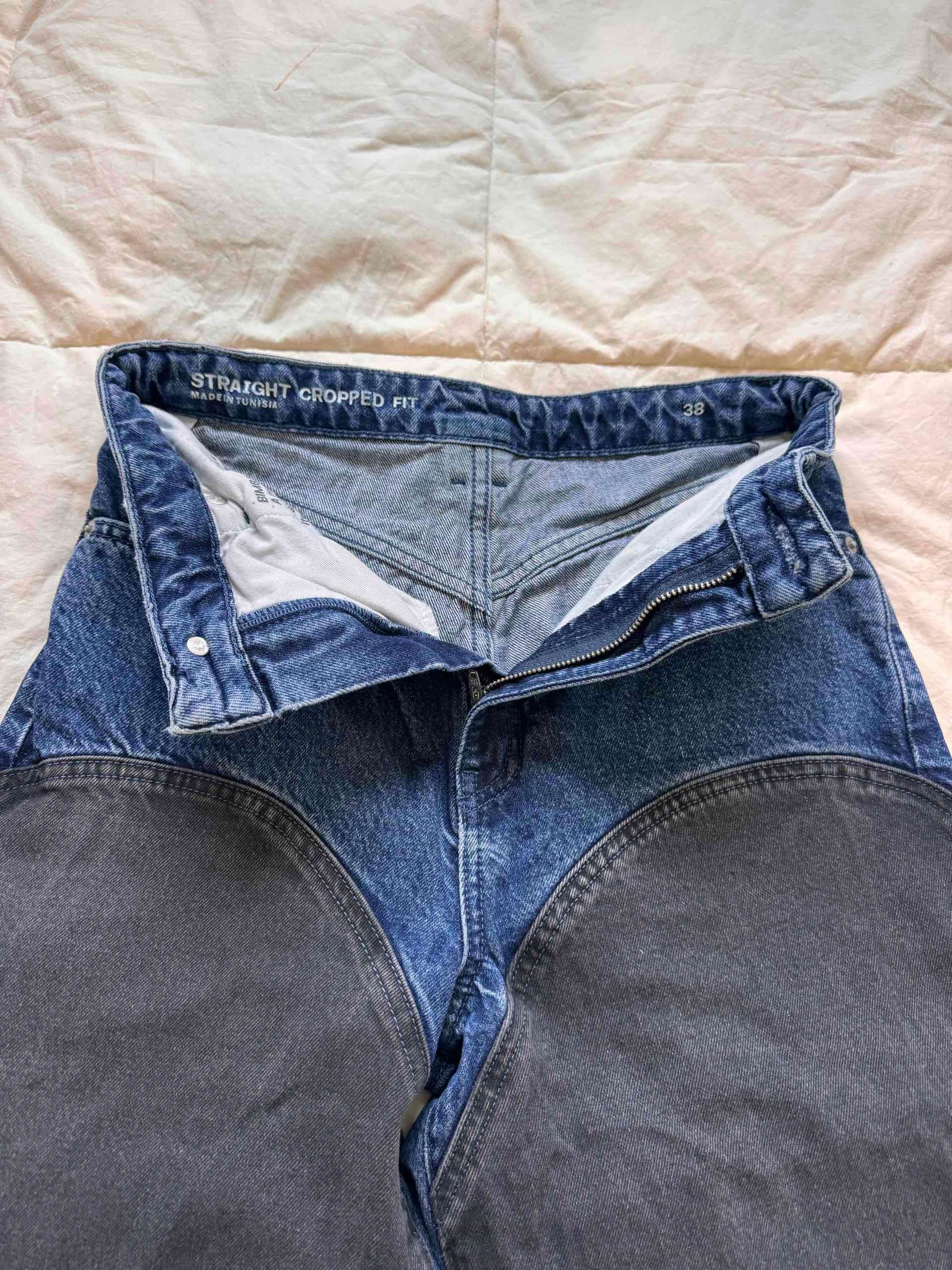 Jeans bicolor vintage - miniatura 2