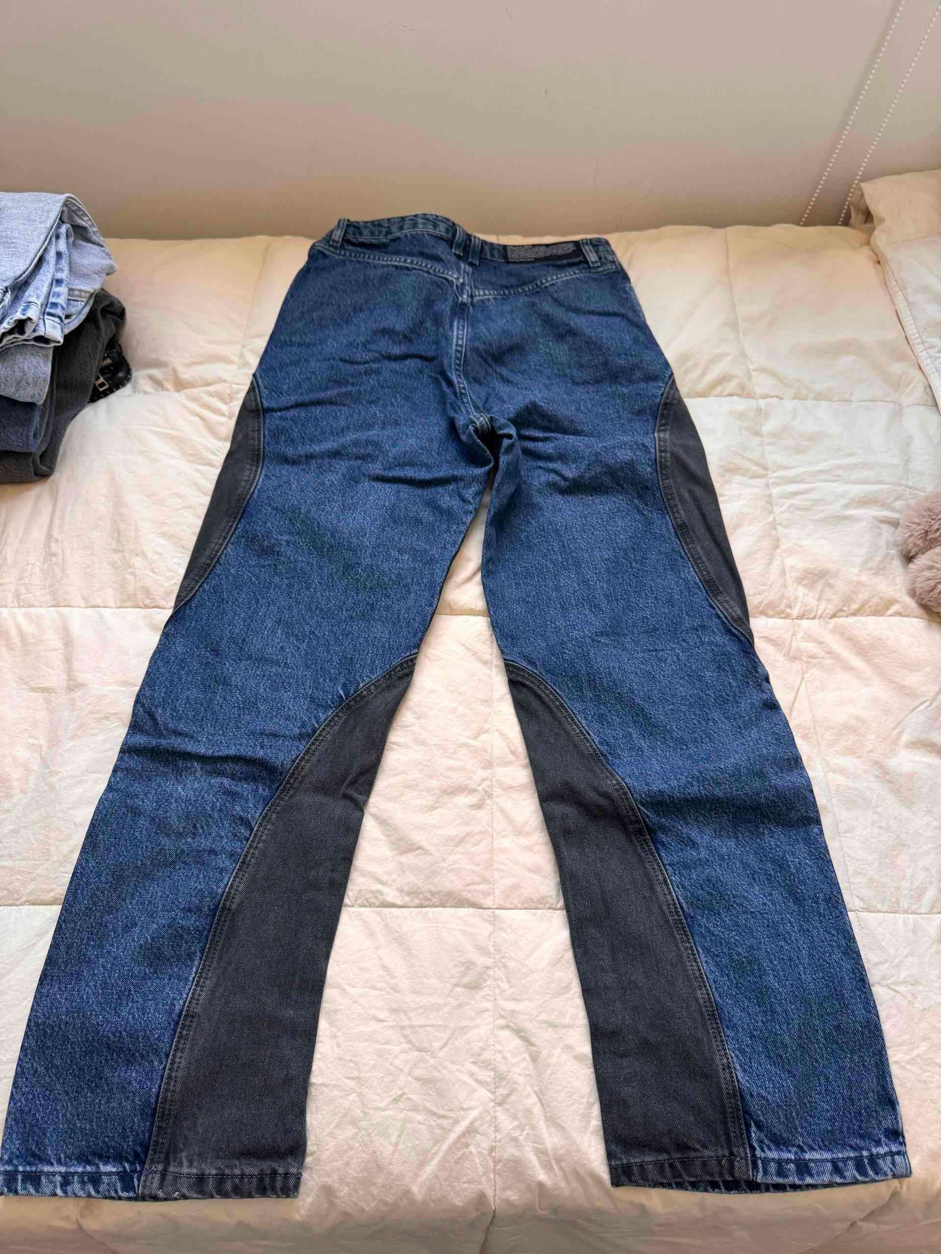 Jeans bicolor vintage - miniatura 4