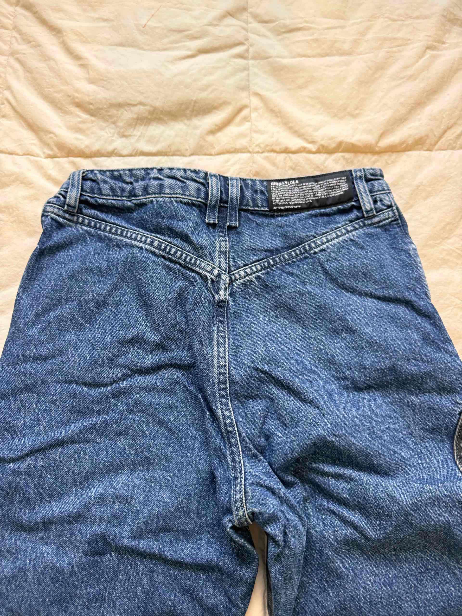 Jeans bicolor vintage - miniatura 5