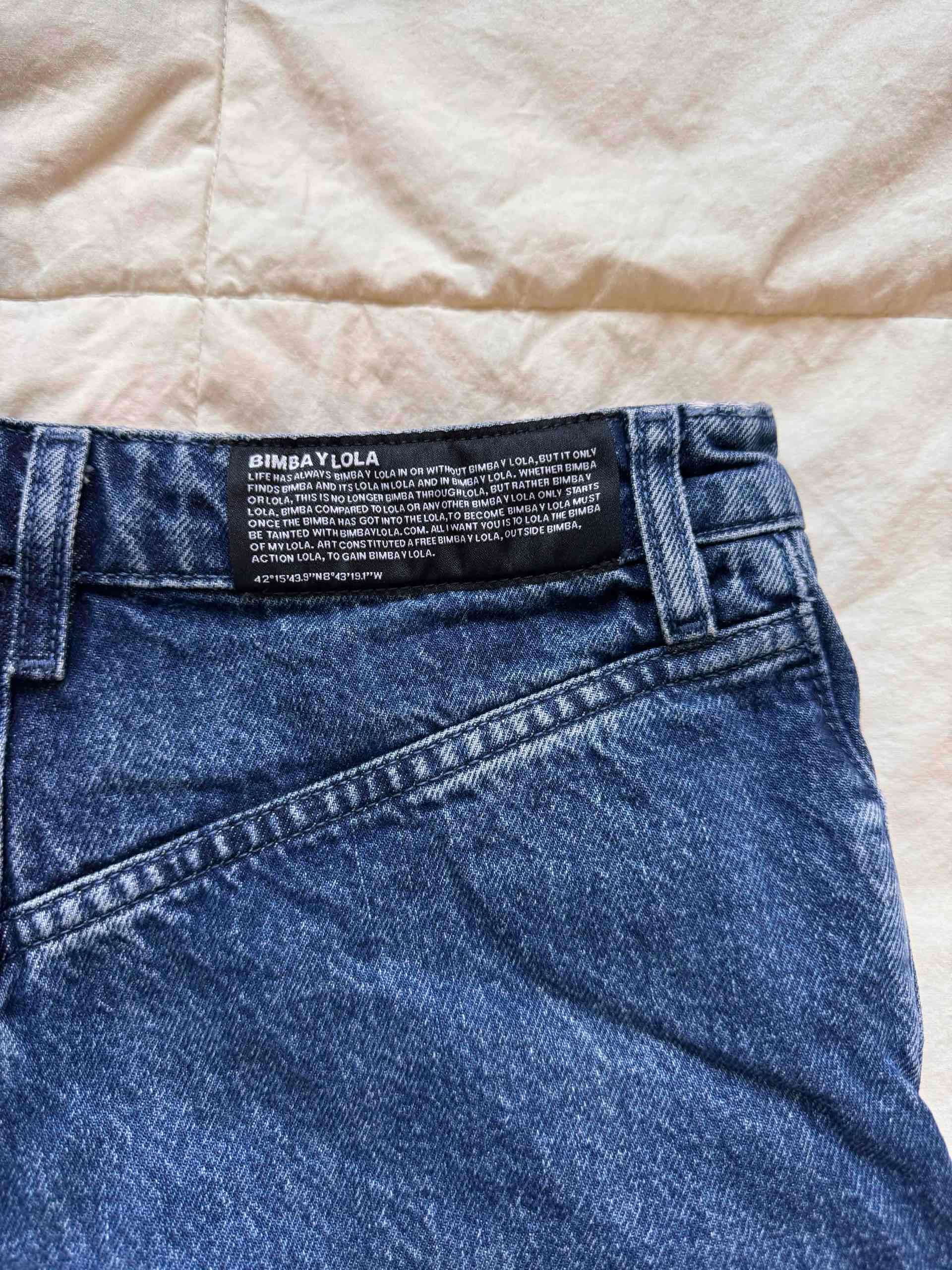 Jeans bicolor vintage - miniatura 6