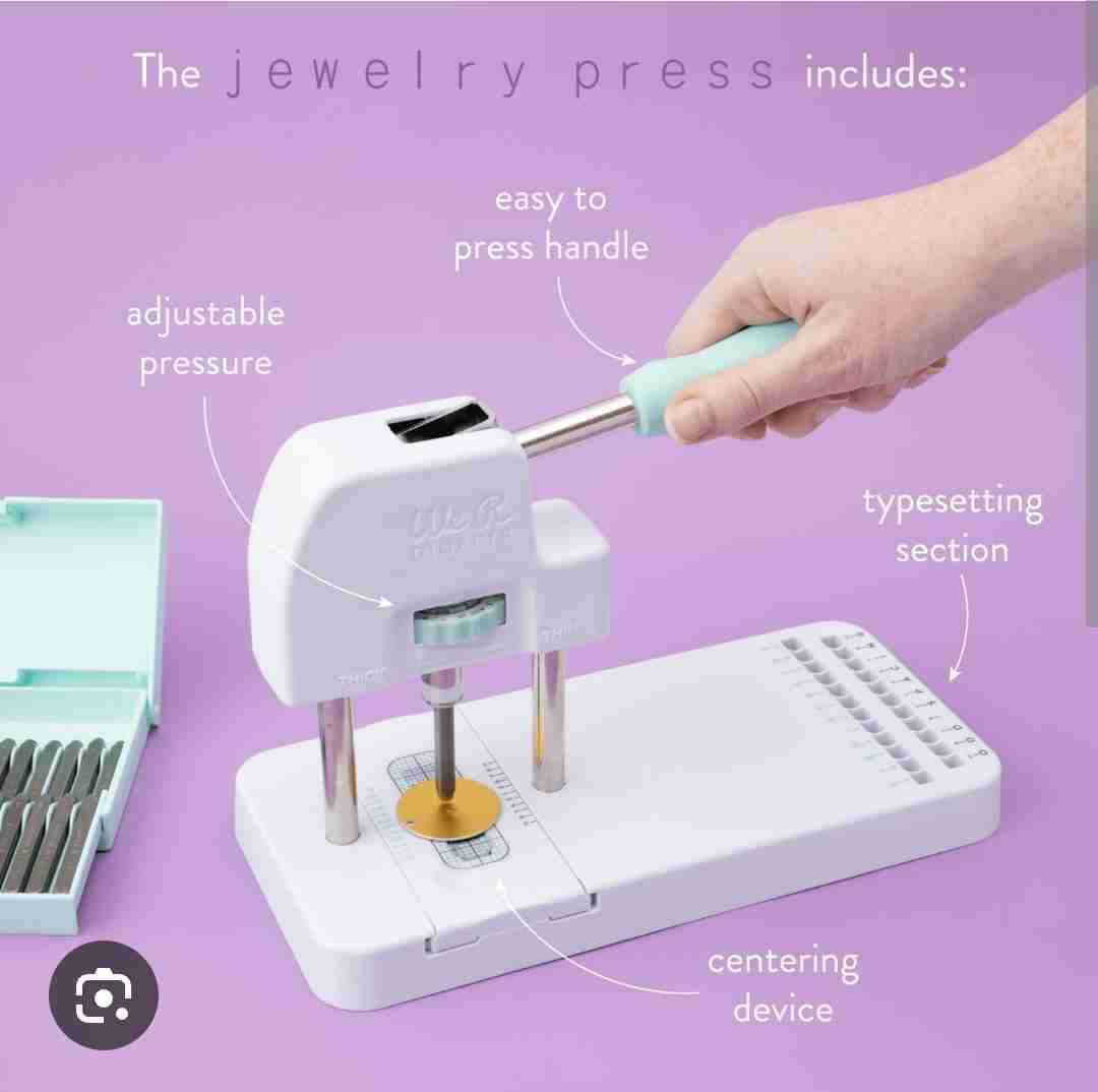 Kit de estampado de joyería jewelry press - miniatura 3