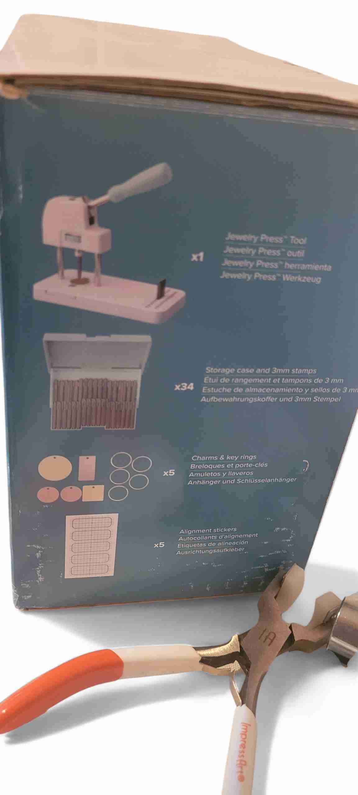 Kit de estampado de joyería jewelry press - miniatura 4