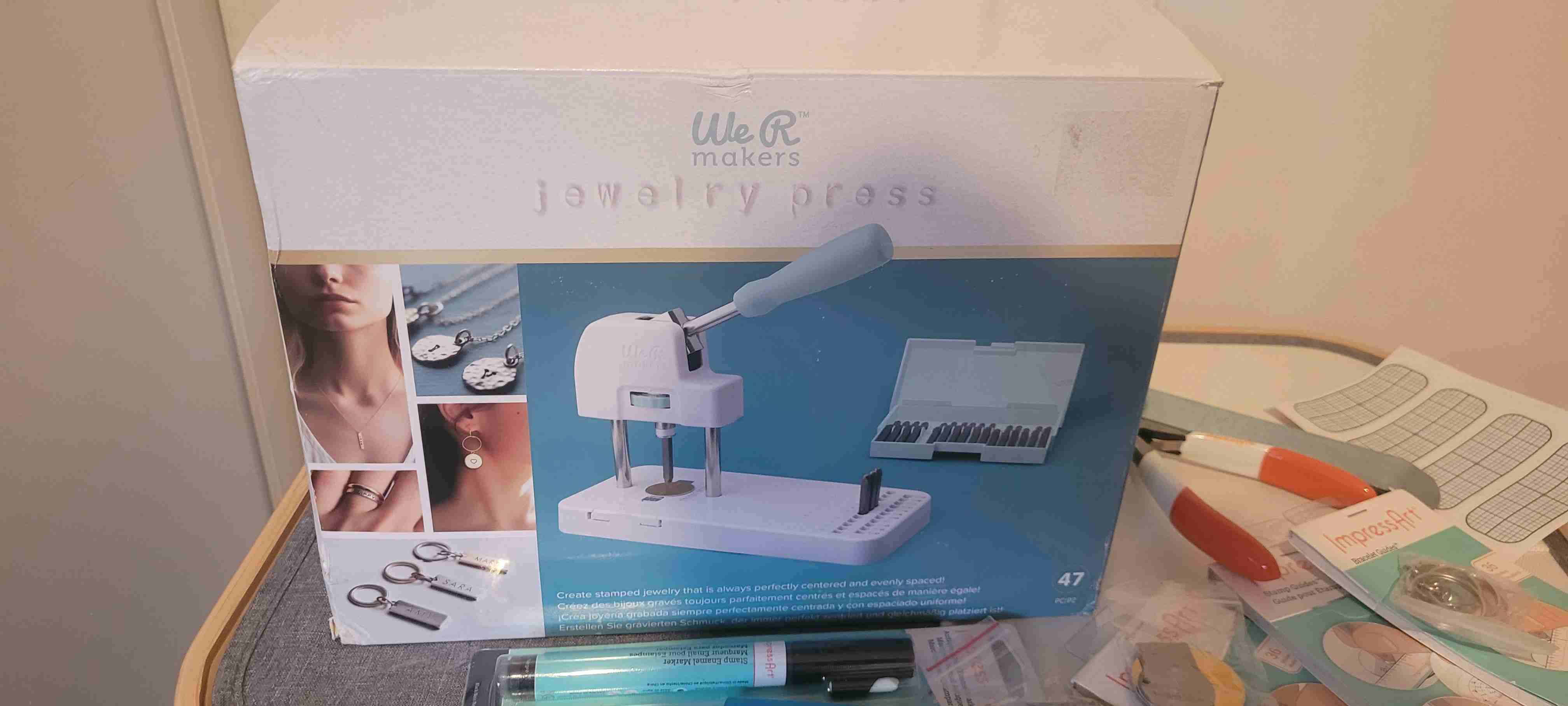 Kit de estampado de joyería jewelry press - miniatura 5