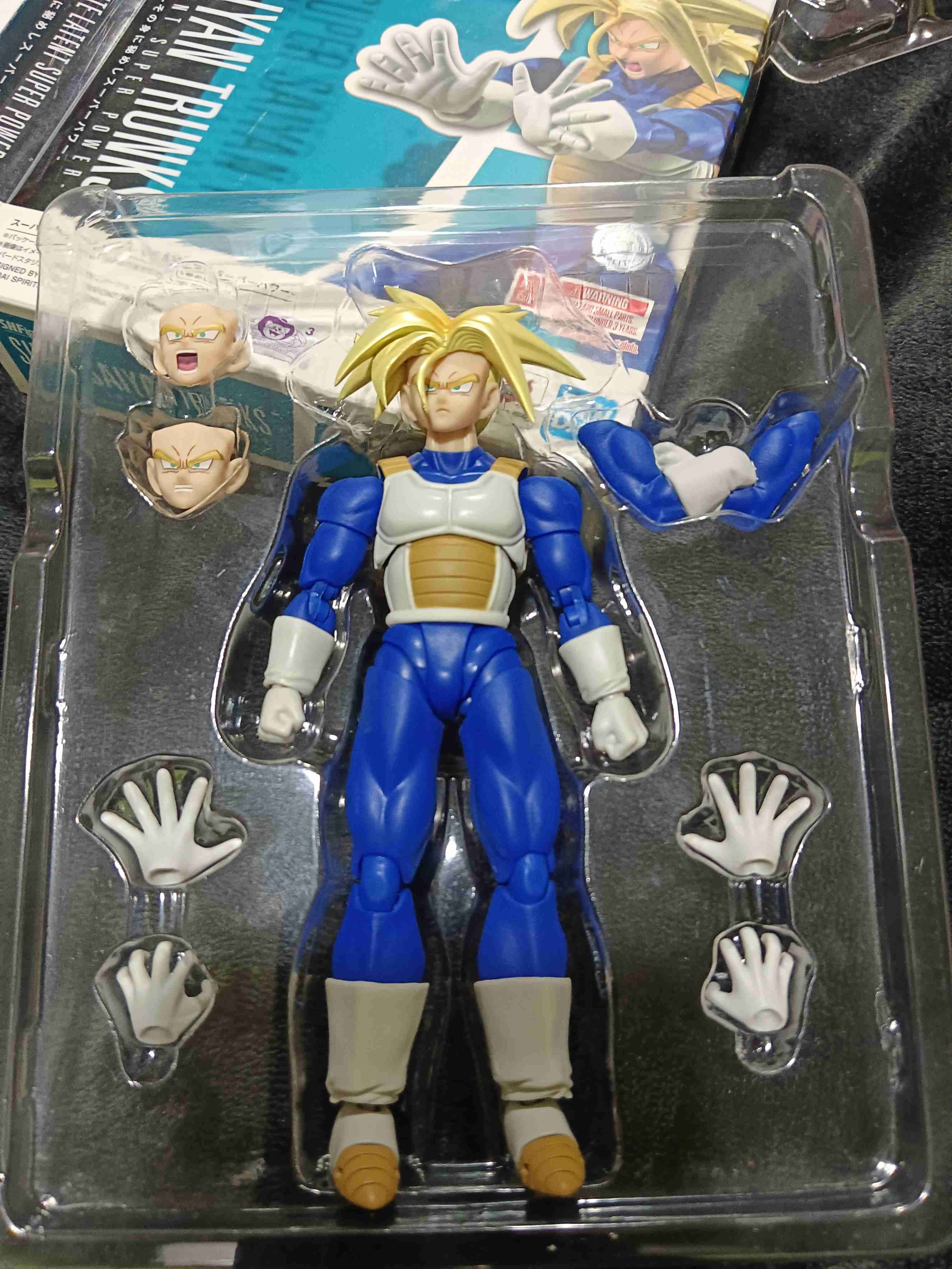 Figura SHFiguarts Trunks Super Saiyajin - miniatura 3
