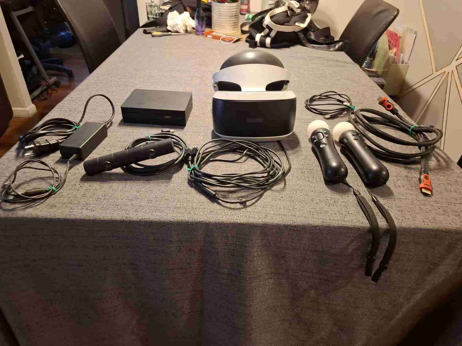 Playstation vr 1 psvr1 completo - miniatura 4