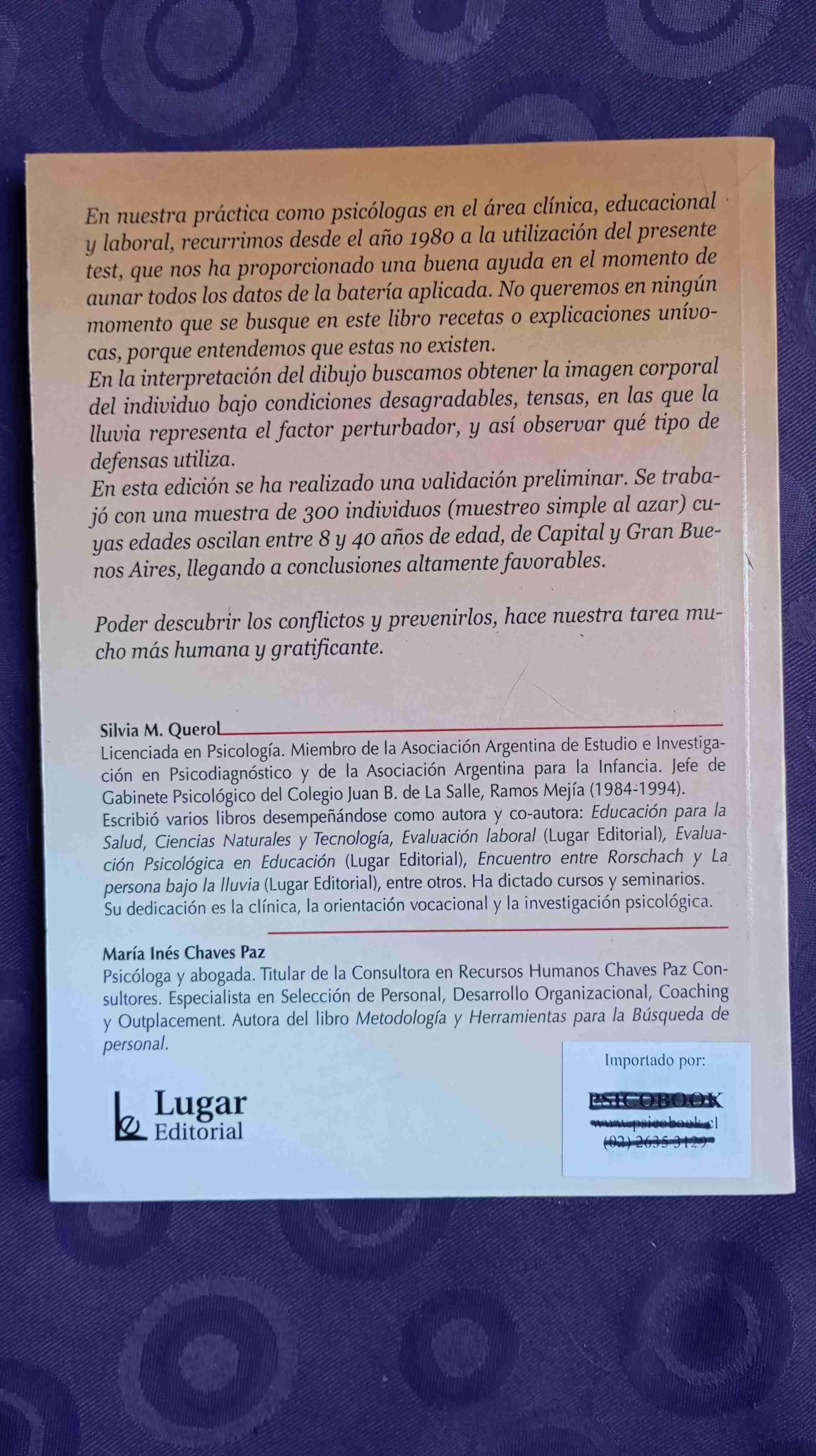 Libro Test de la persona bajo la lluvia - miniatura 2
