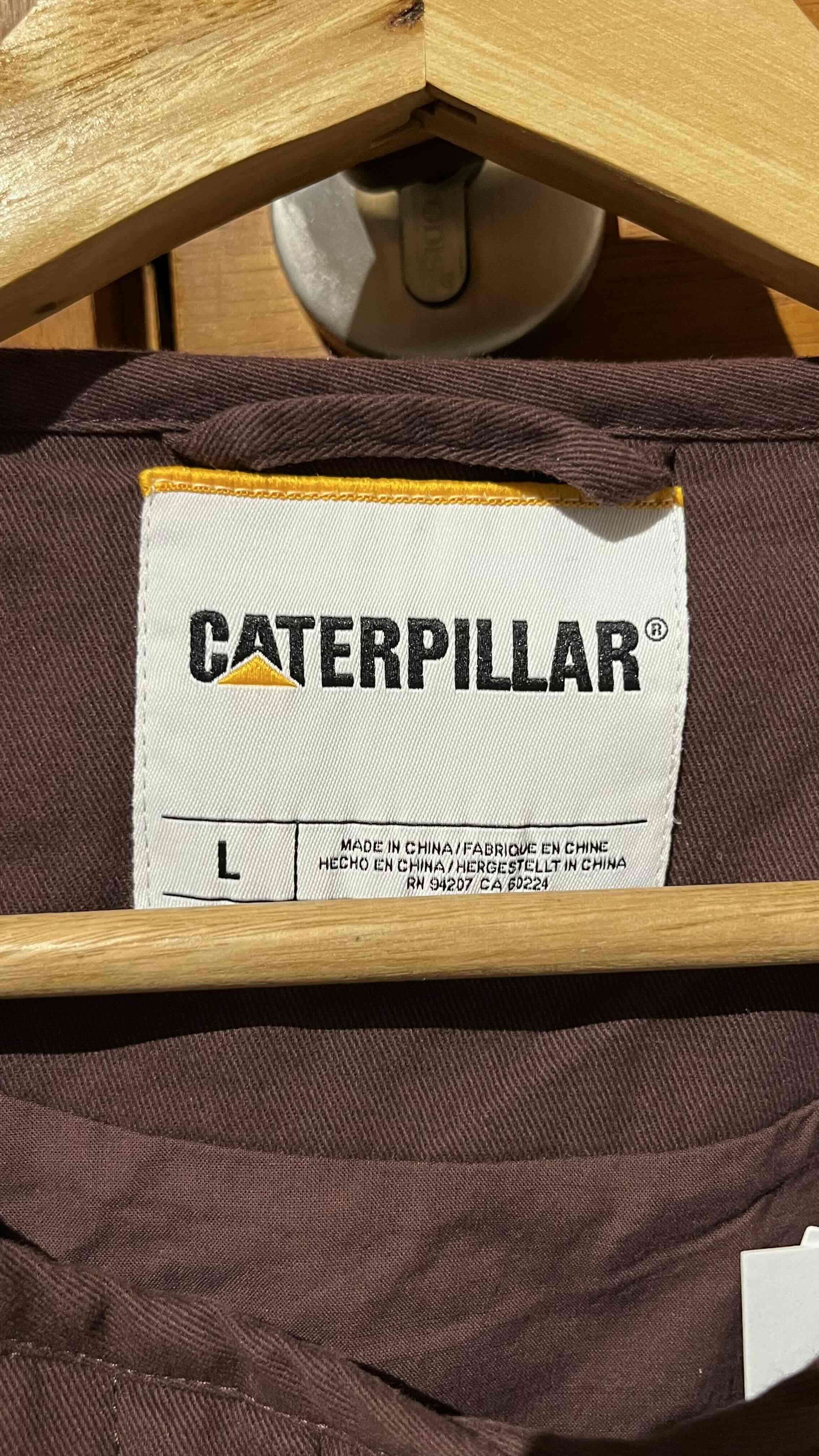 Chaqueta acolchada Caterpillar burdeo - miniatura 3