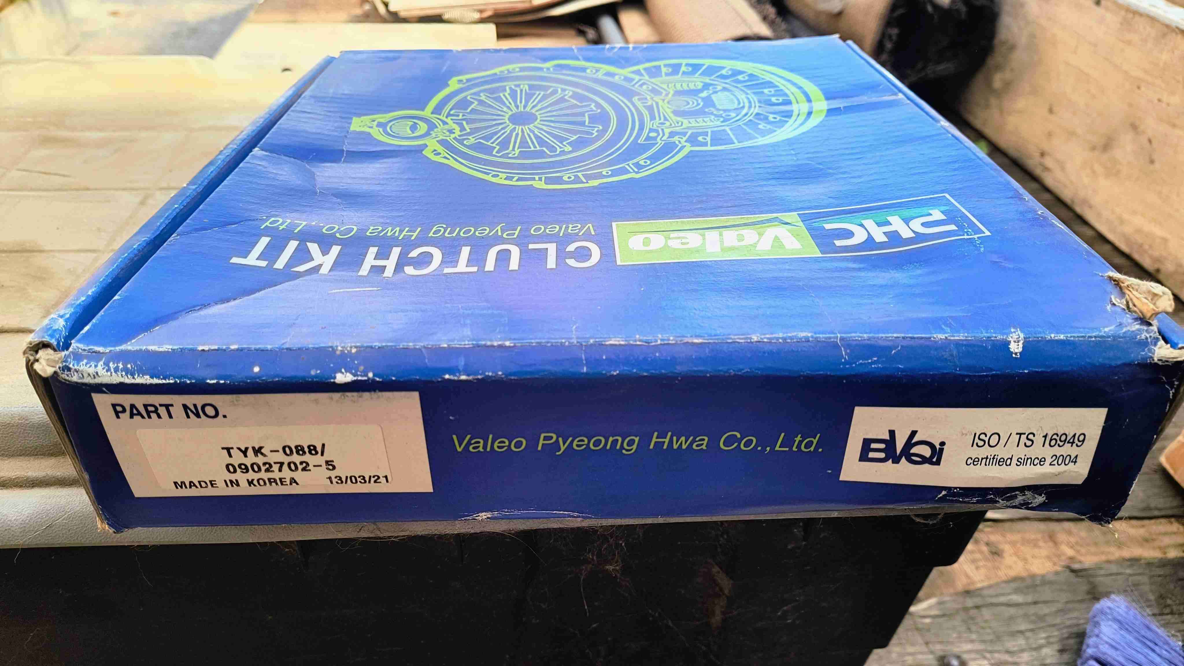 Kit de embrague Valeo, Toyota