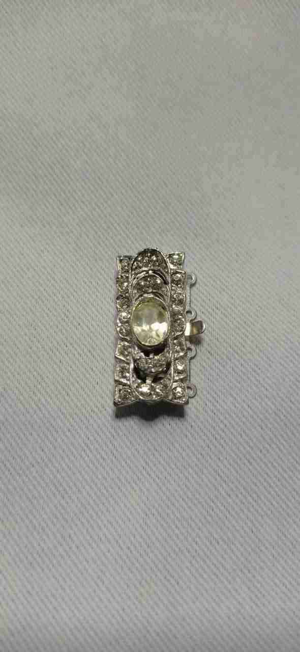 Broche vintage con piedras brillantes - miniatura 2
