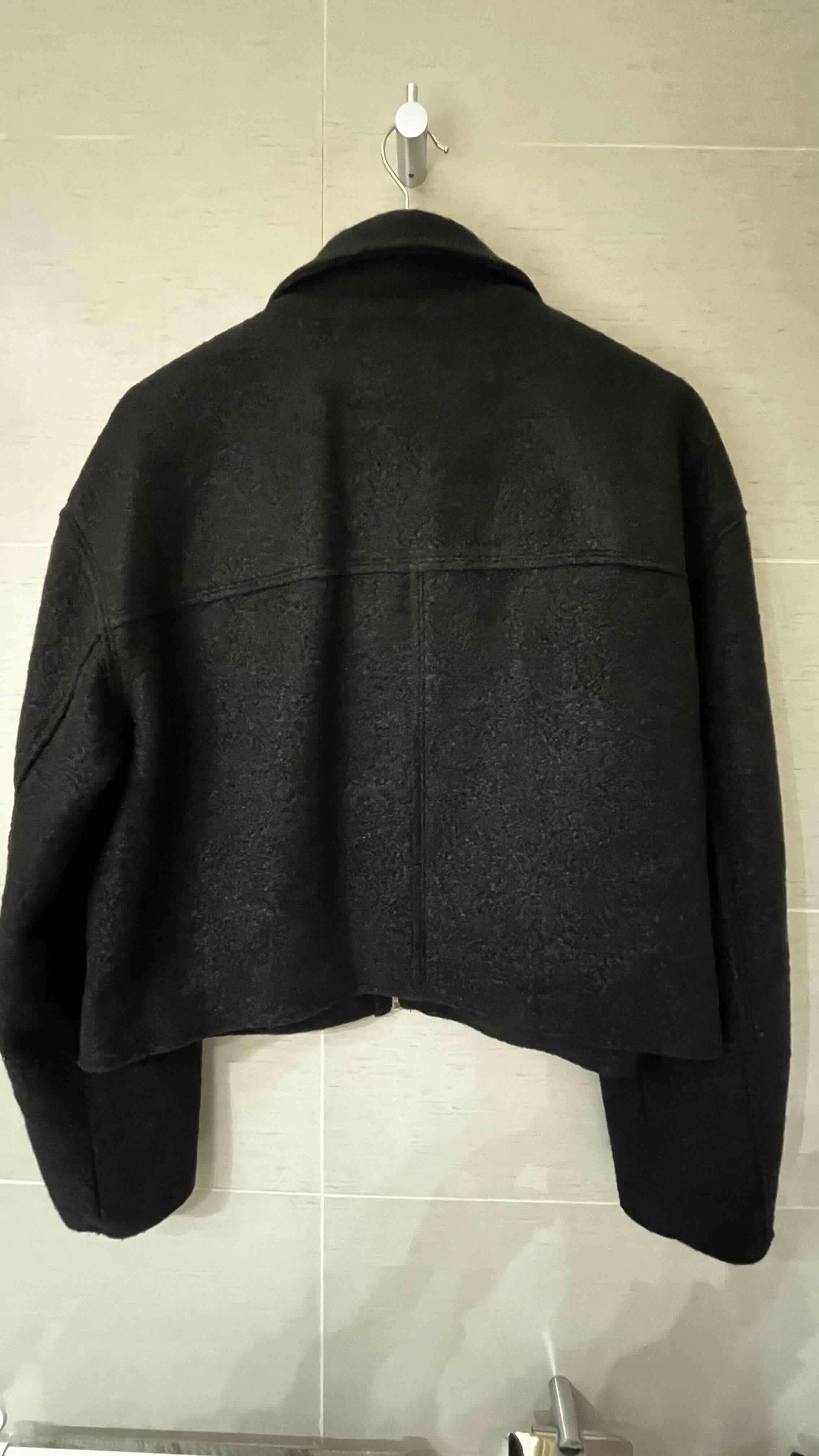 Chaqueta corta negra con cierre Nicopoly - miniatura 2