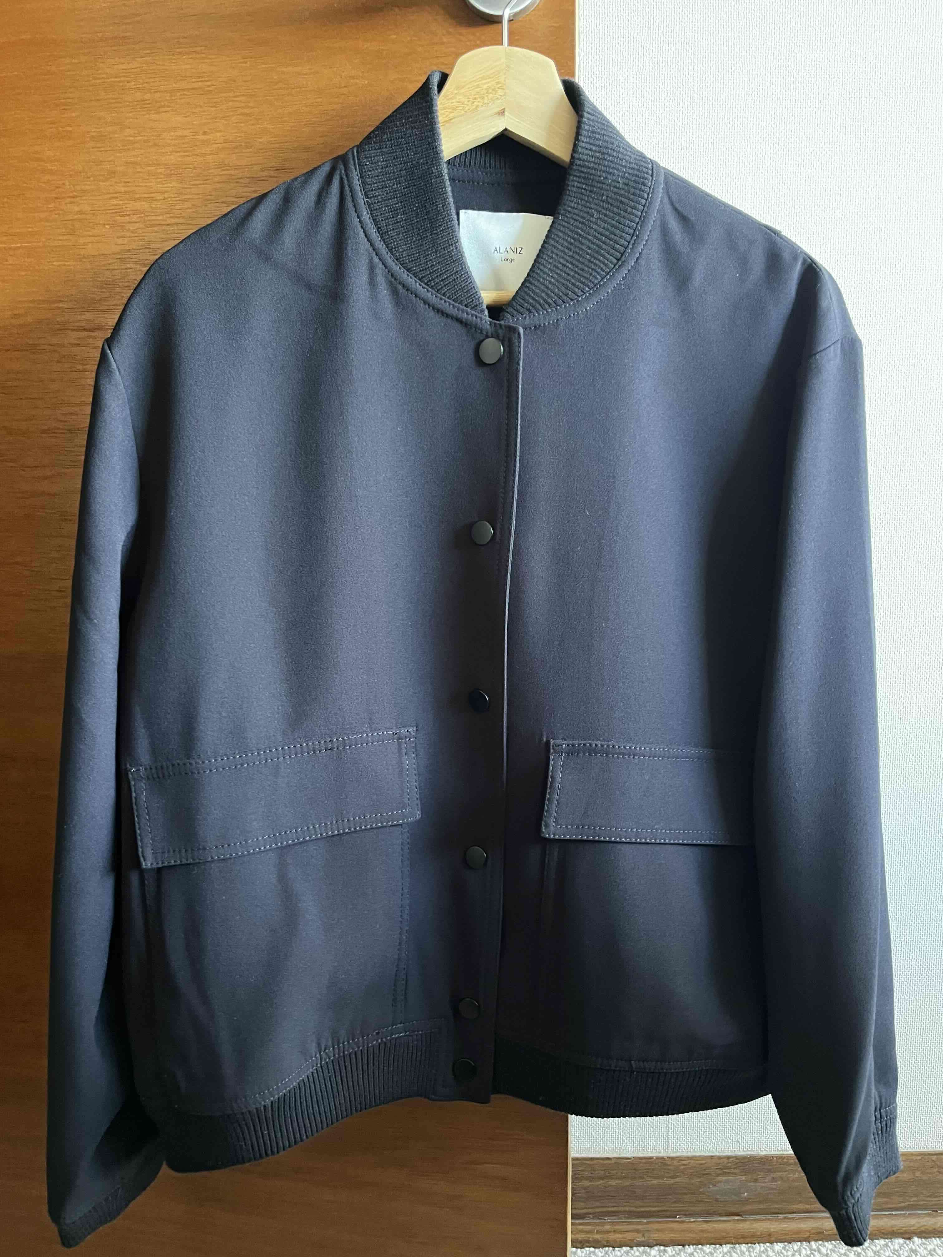 Chaqueta tipo bomber navy Alaniz