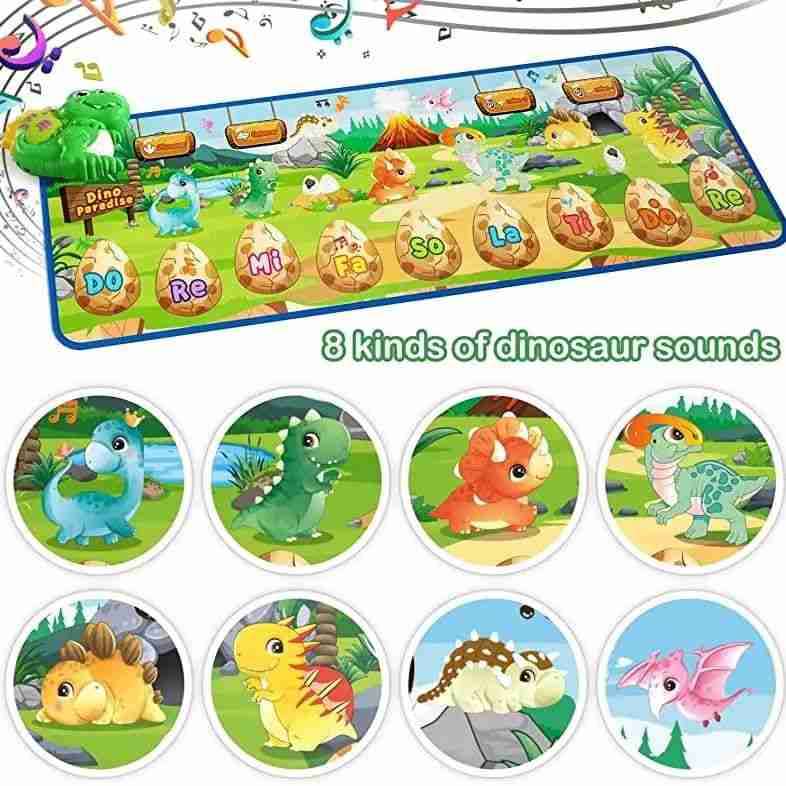 Alfombra musical infantil 120x39cm - miniatura 2