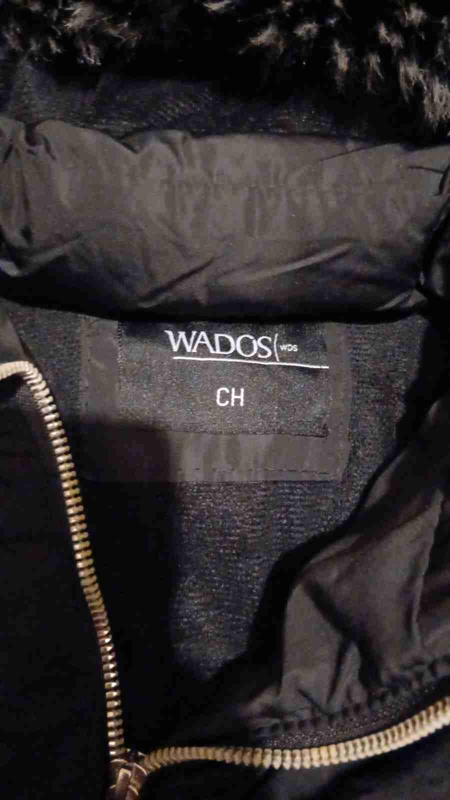 Abrigo negro con capucha Wados - miniatura 3